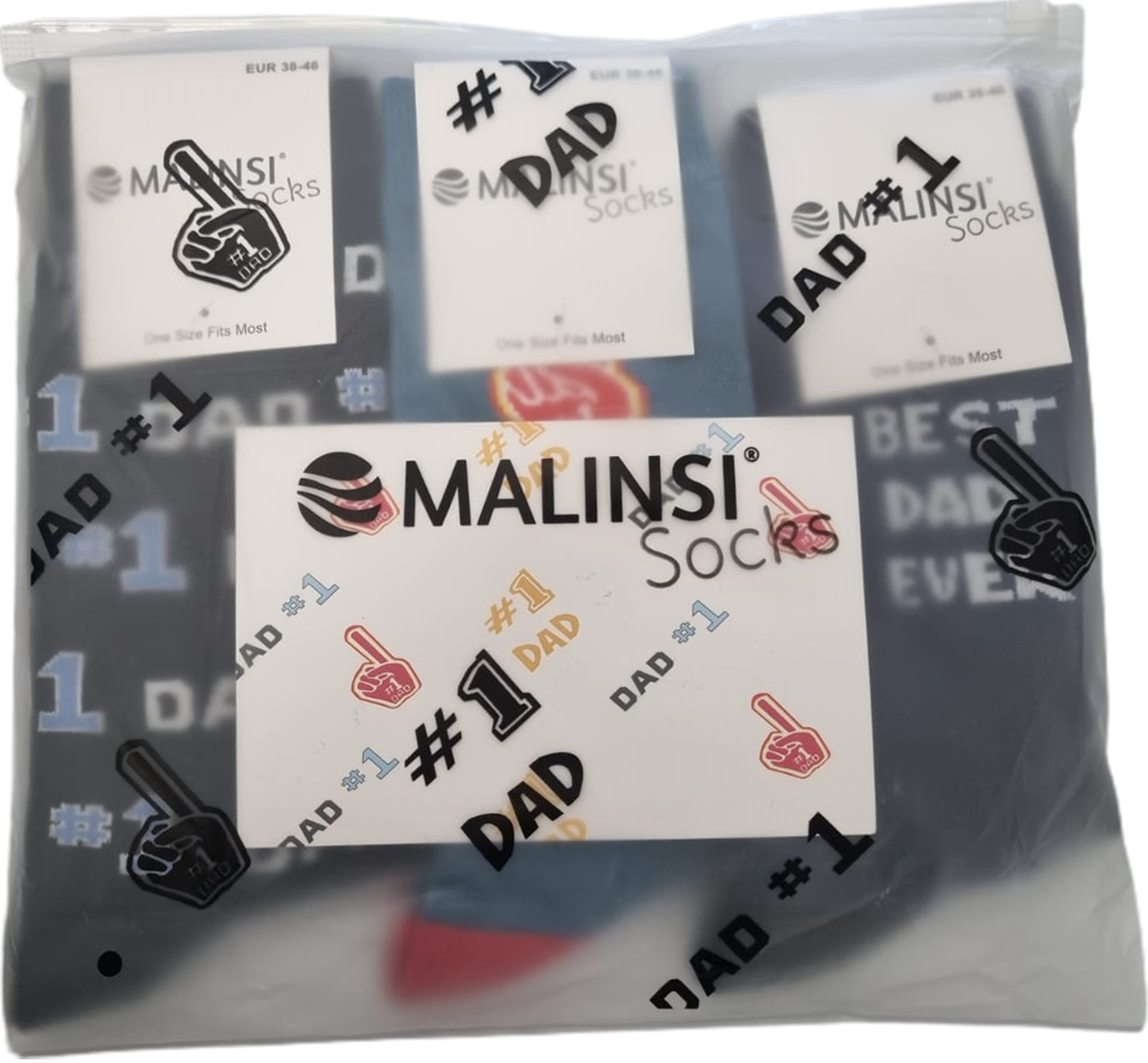 Sokken voor Vader | Nr1 Vader 3-Pack