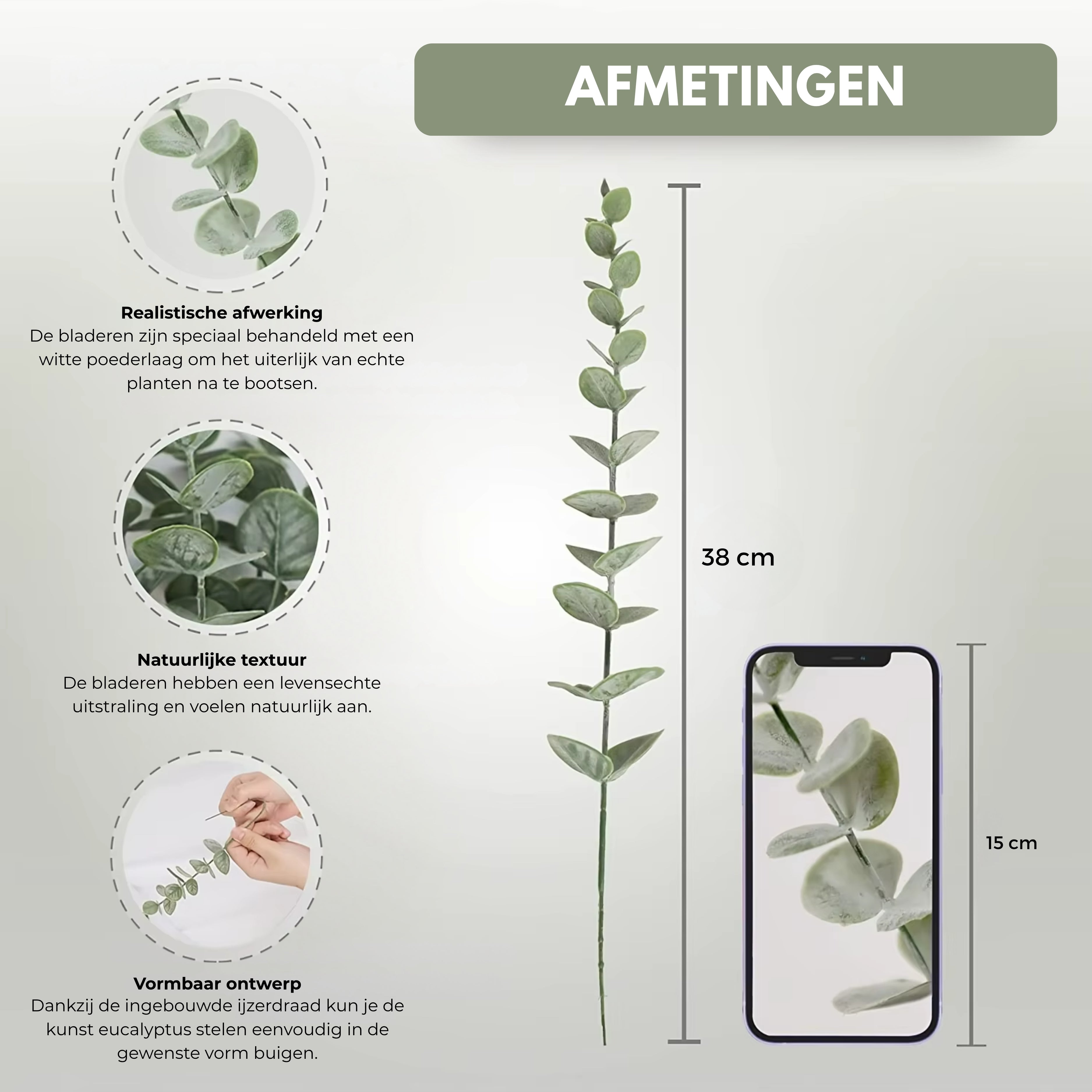 Premium Kunstplant | Eucalyptus