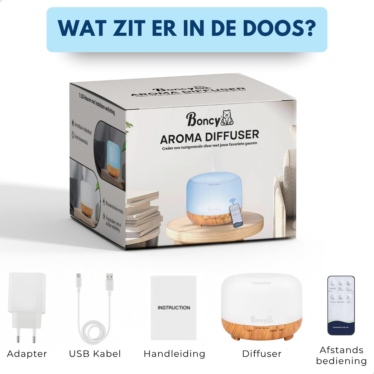 Boncy® EssenceGlow Aroma Diffuser