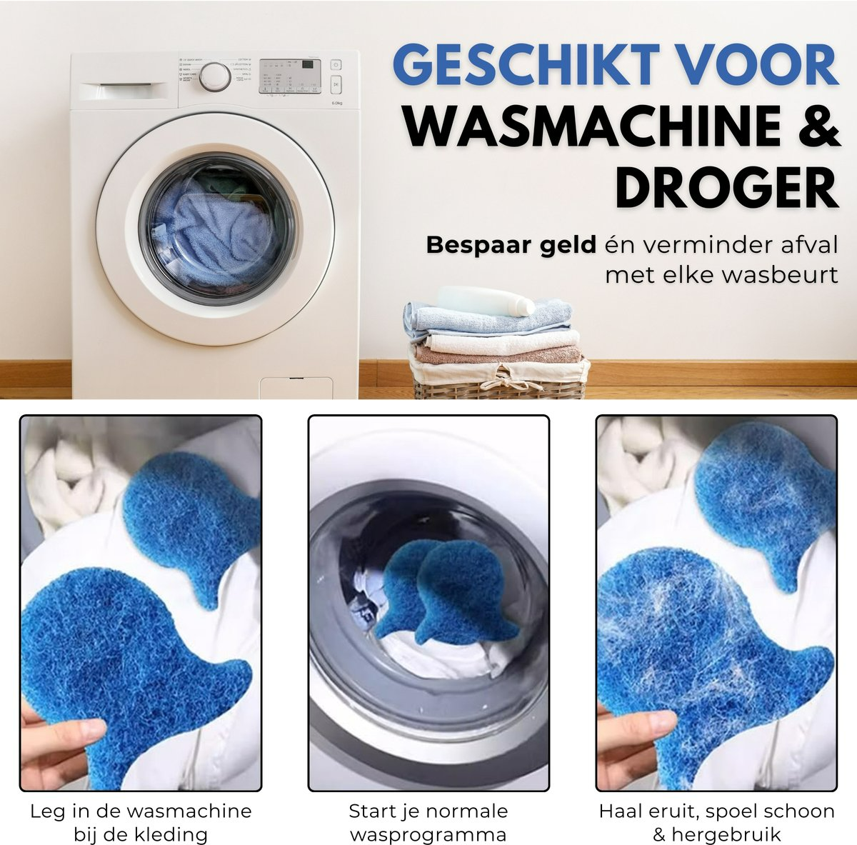 Boncy® Drogerballen | 4 stuks