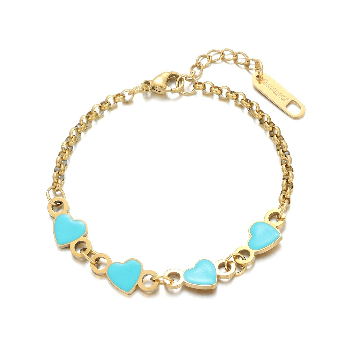 Malinsi® Armband Dames | Glow Up | Goud