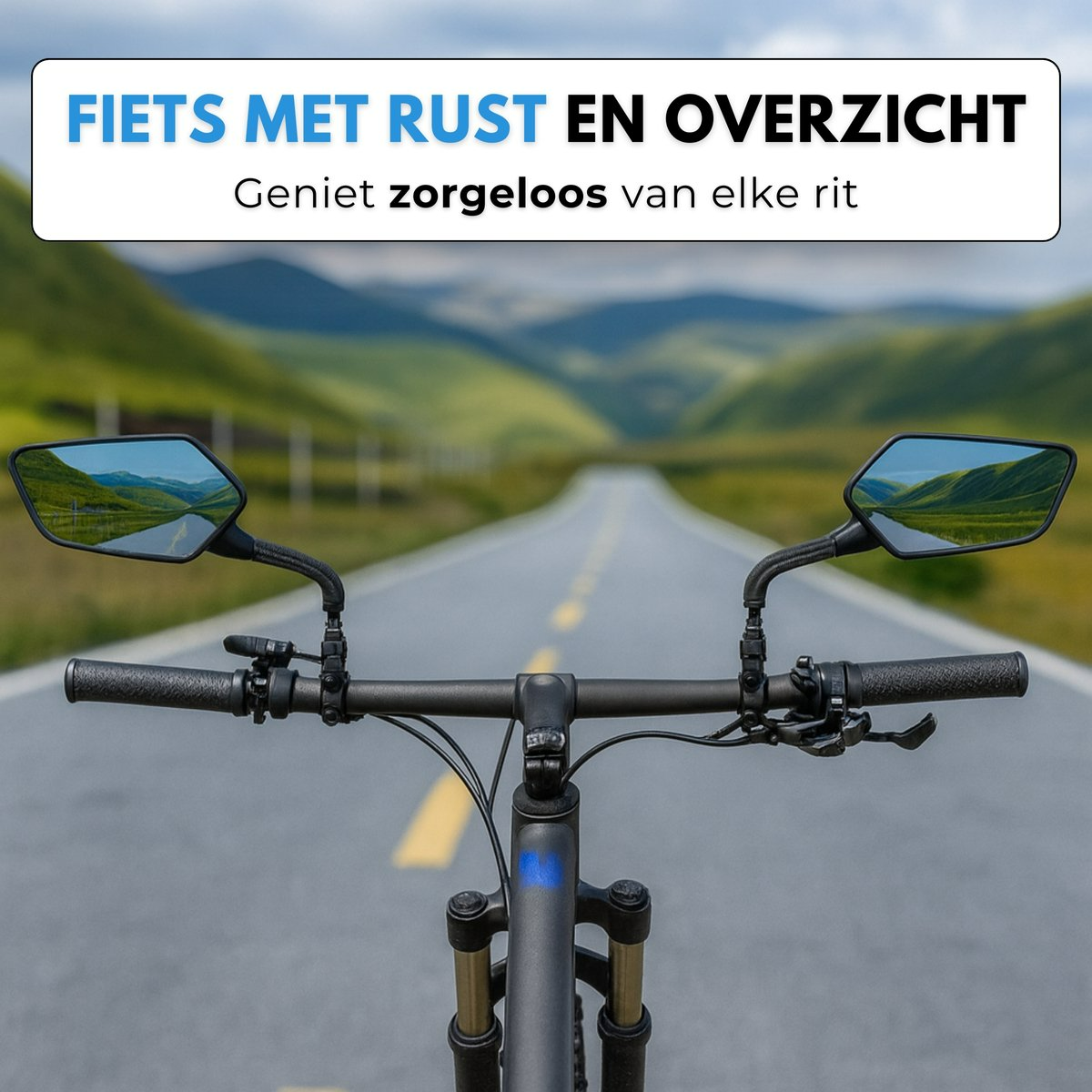 Boncy® Fietsspiegel 2-pack | Buiten Stuur