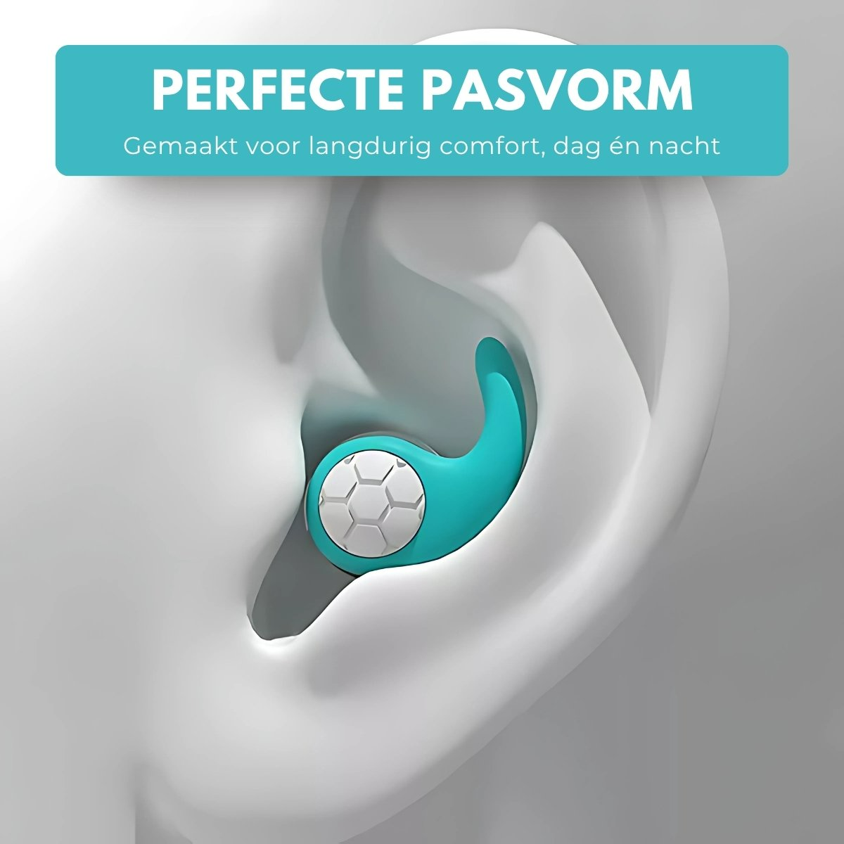 Boncy® Herbruikbare Slaap Oordoppen | Mint-Groen