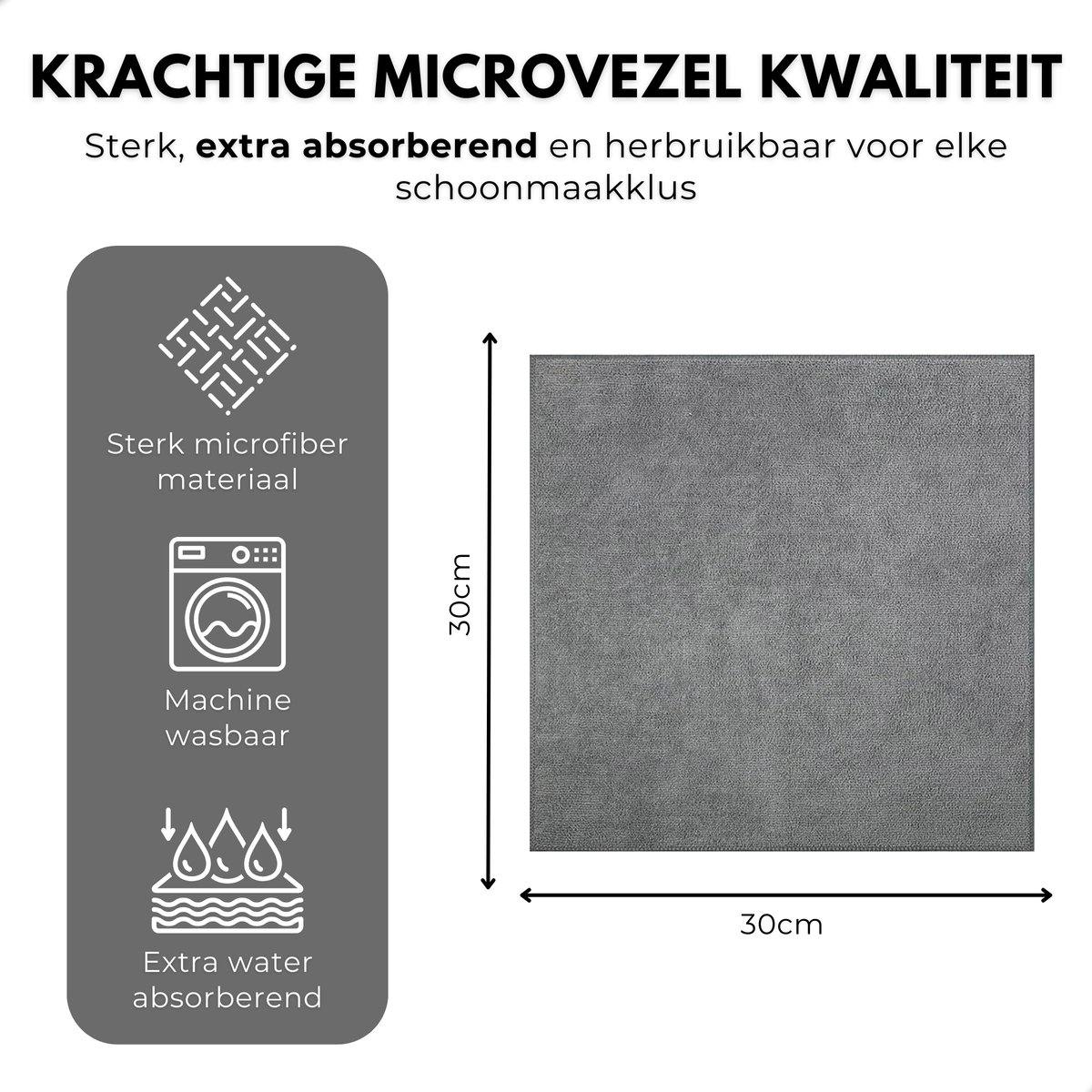 Boncy® Microvezeldoekjes | 10-pack