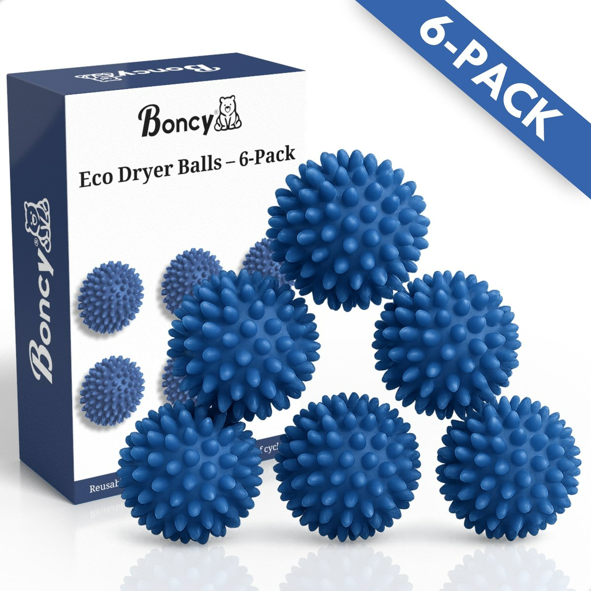 Boncy® Drogerballen | 6 Stuks