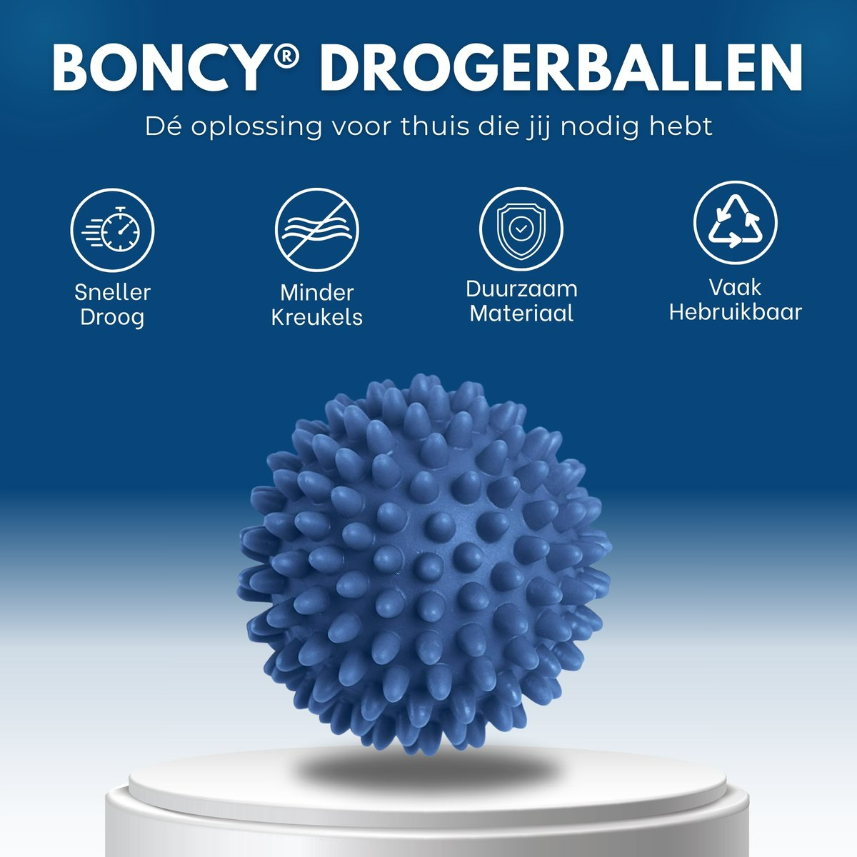 Boncy® Drogerballen | 6 Stuks