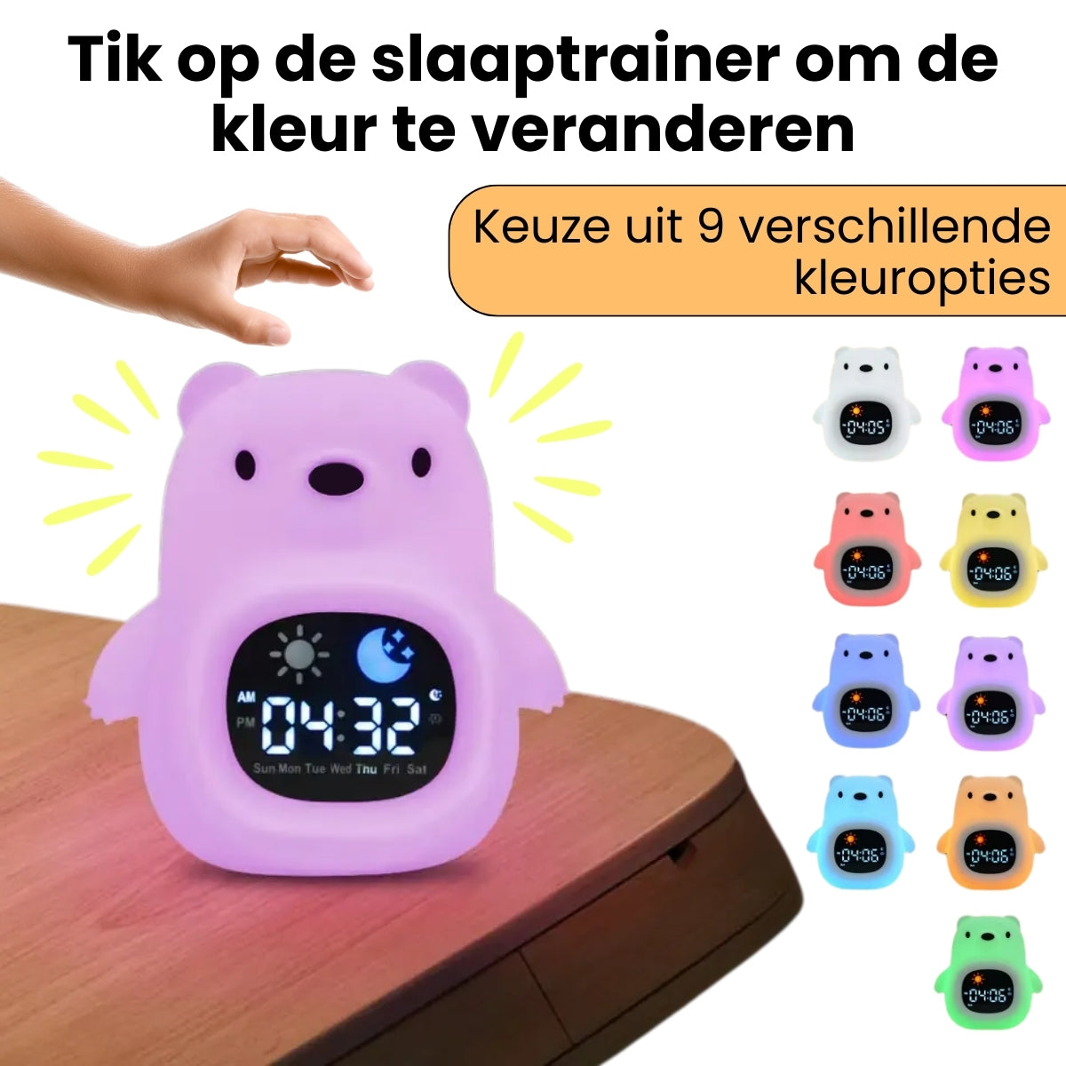 Slaaptrainer & Kinderwekker | Beertje