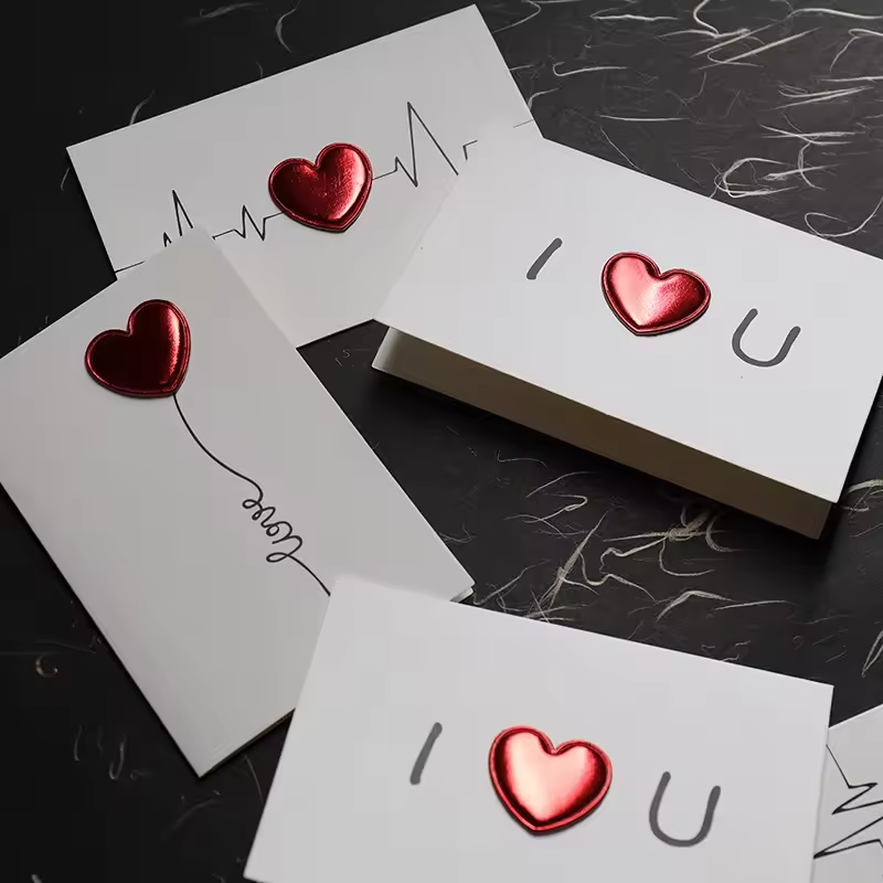 3-Pack Verjaardagskaarten met envelop | Liefde Wenskaarten