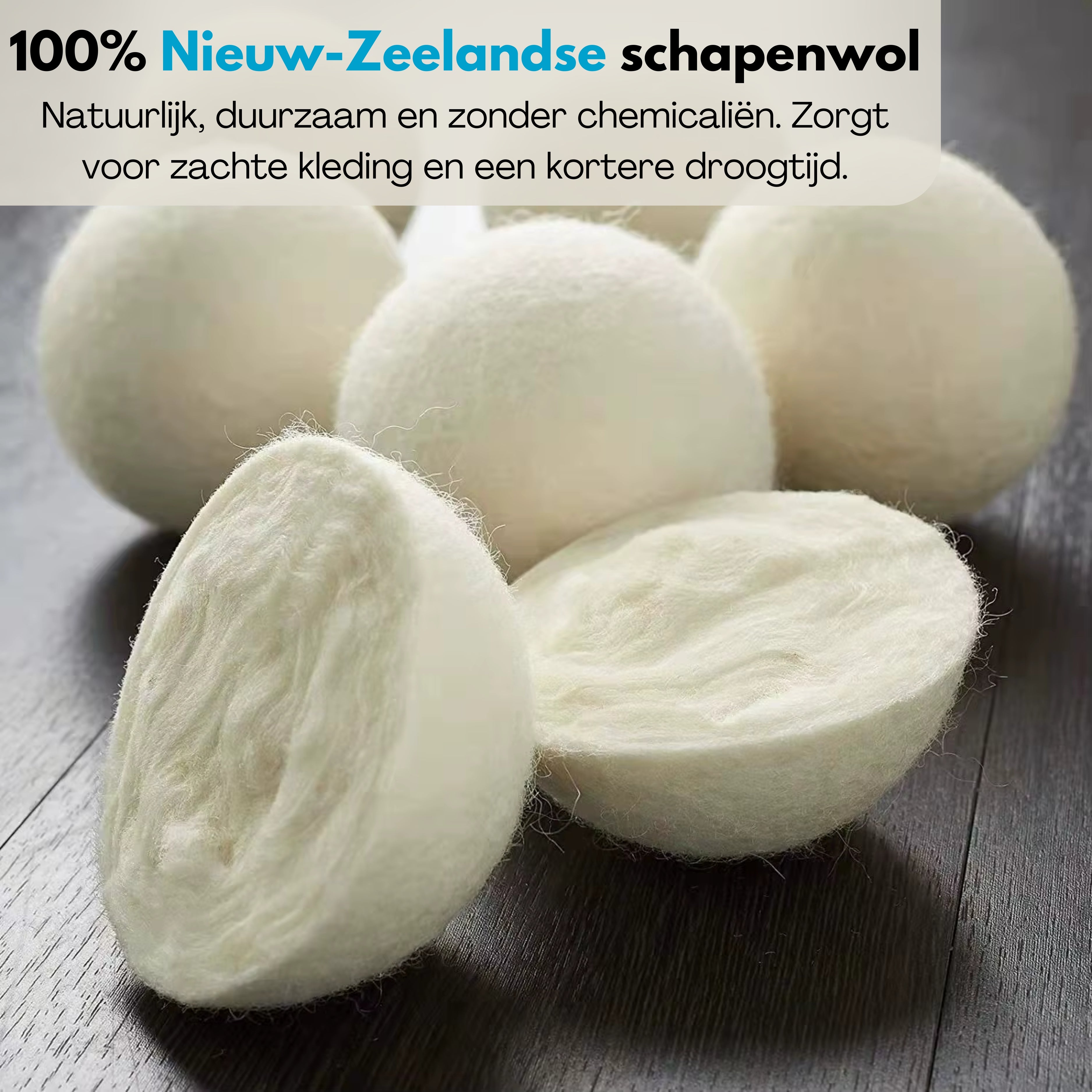 Boncy® Premium Drogerballen - 9 Stuks - Wit