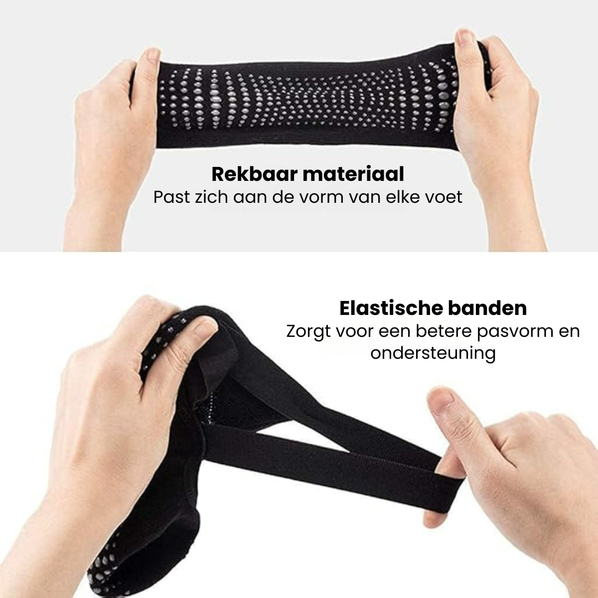 2-Pack Antislip Yoga Sokken | Kruis Strap