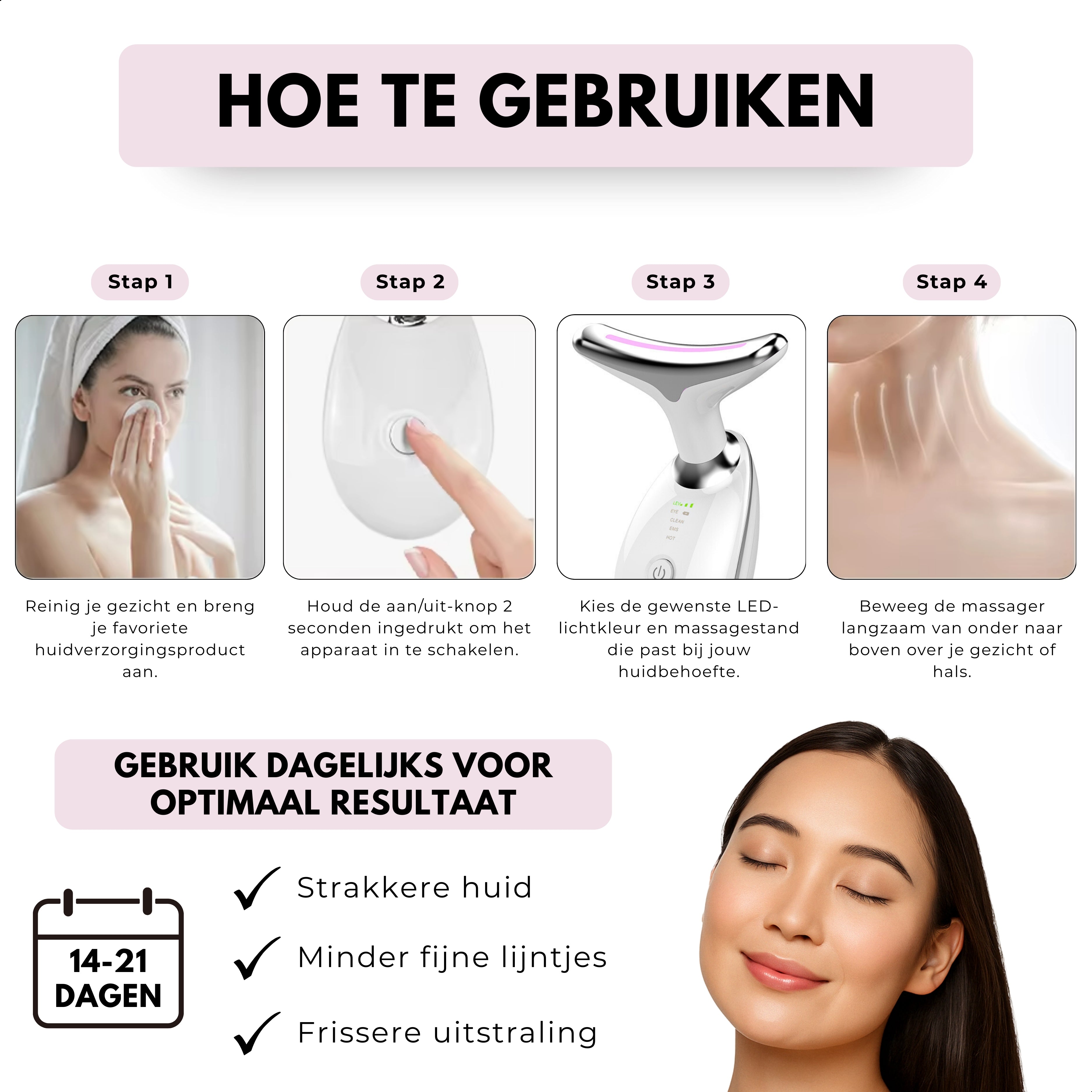 Boncy® Premium Gezichtsmassager