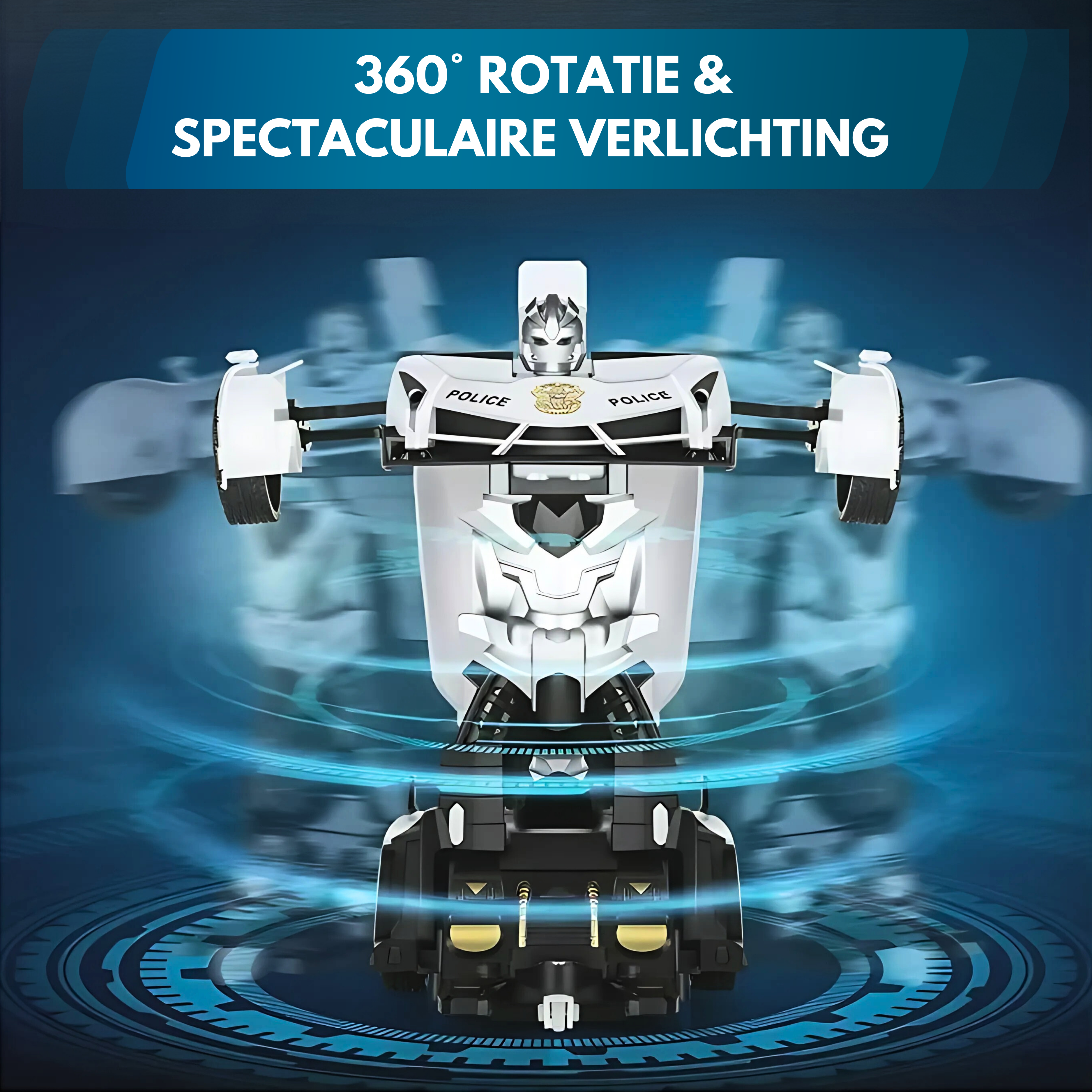 Bestuurbare Transformer Auto | Politie