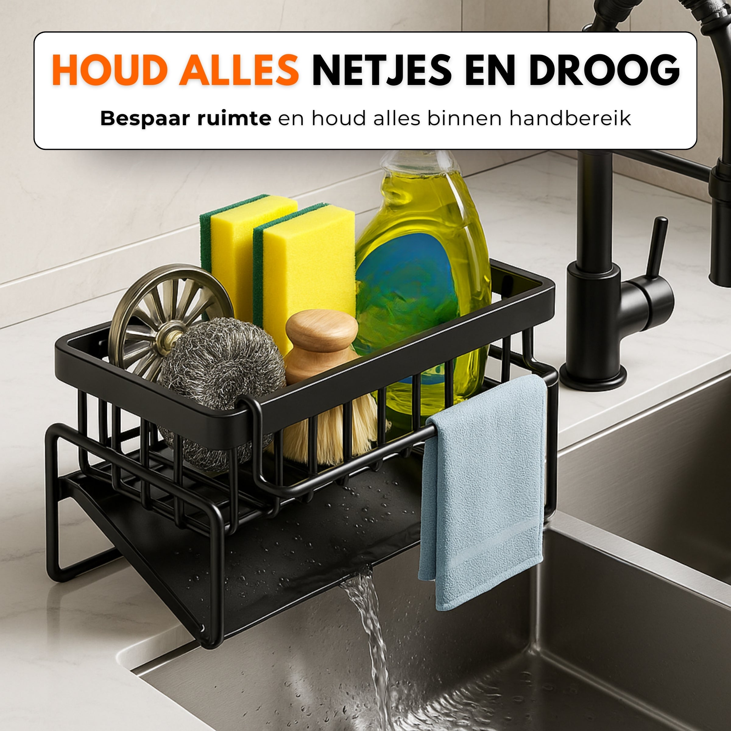 Boncy® Gootsteen Organizer