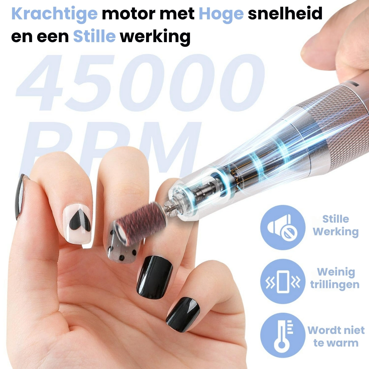 Elektrische Nagelvijl Set