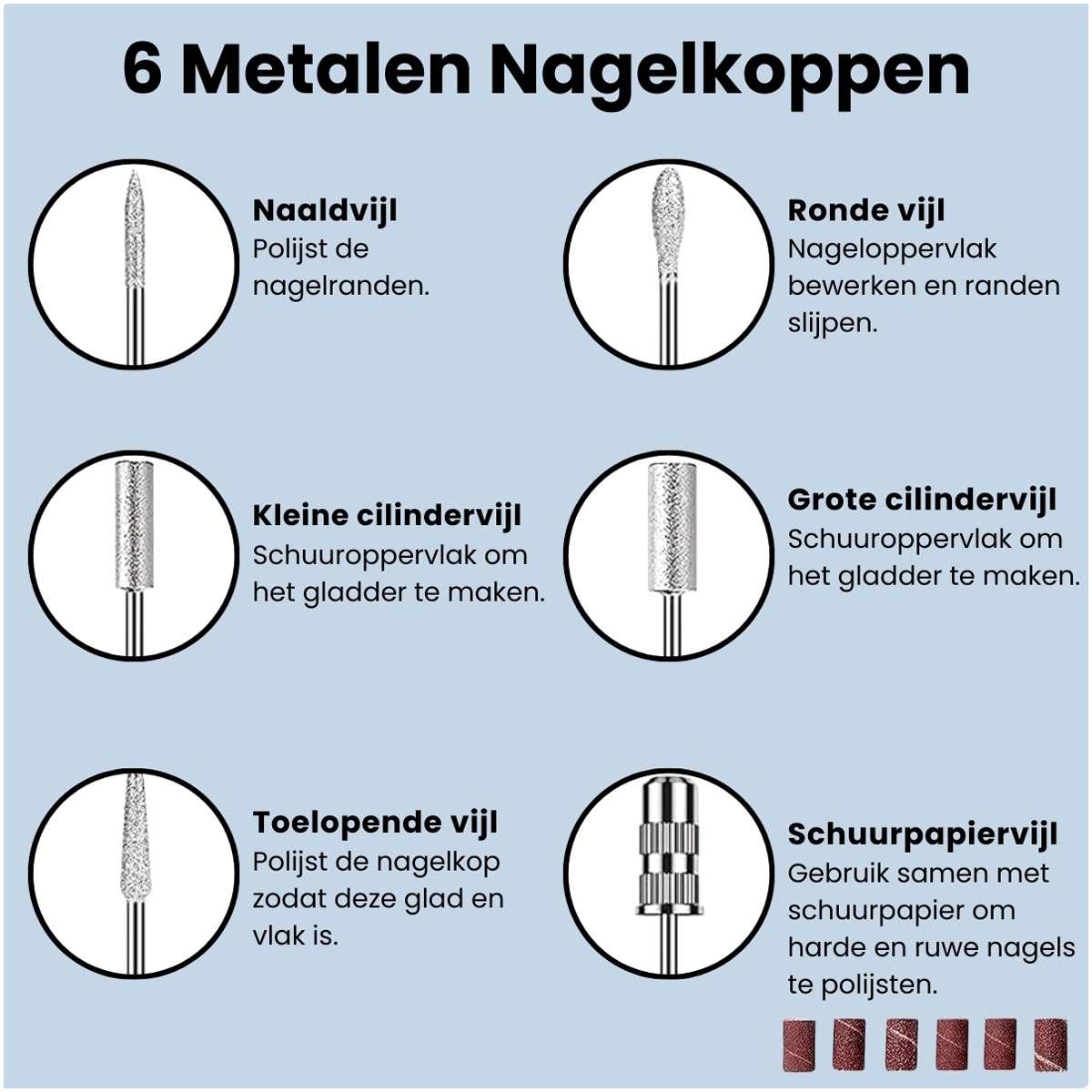 Elektrische Nagelvijl Set