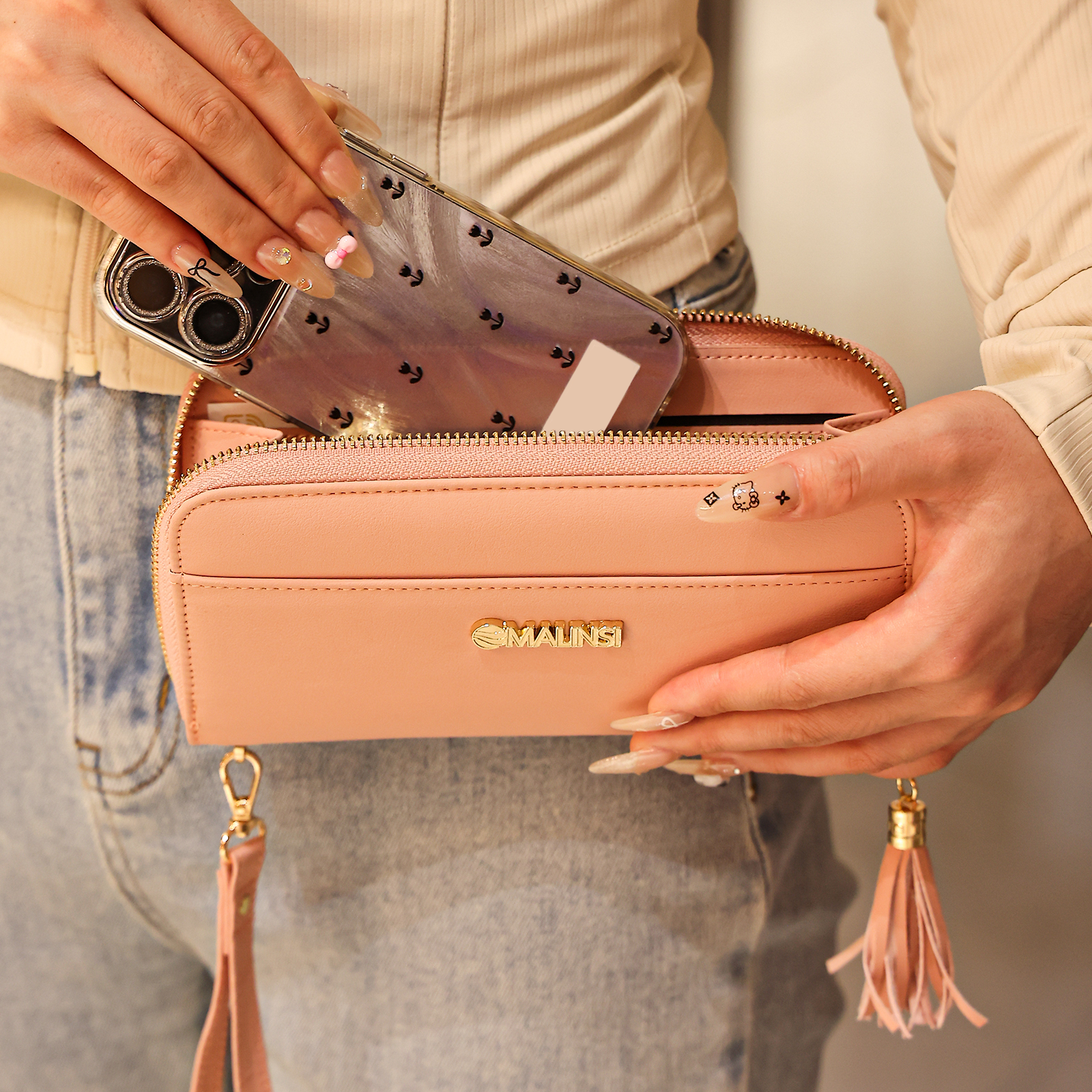 Portemonnee Dames | Roze