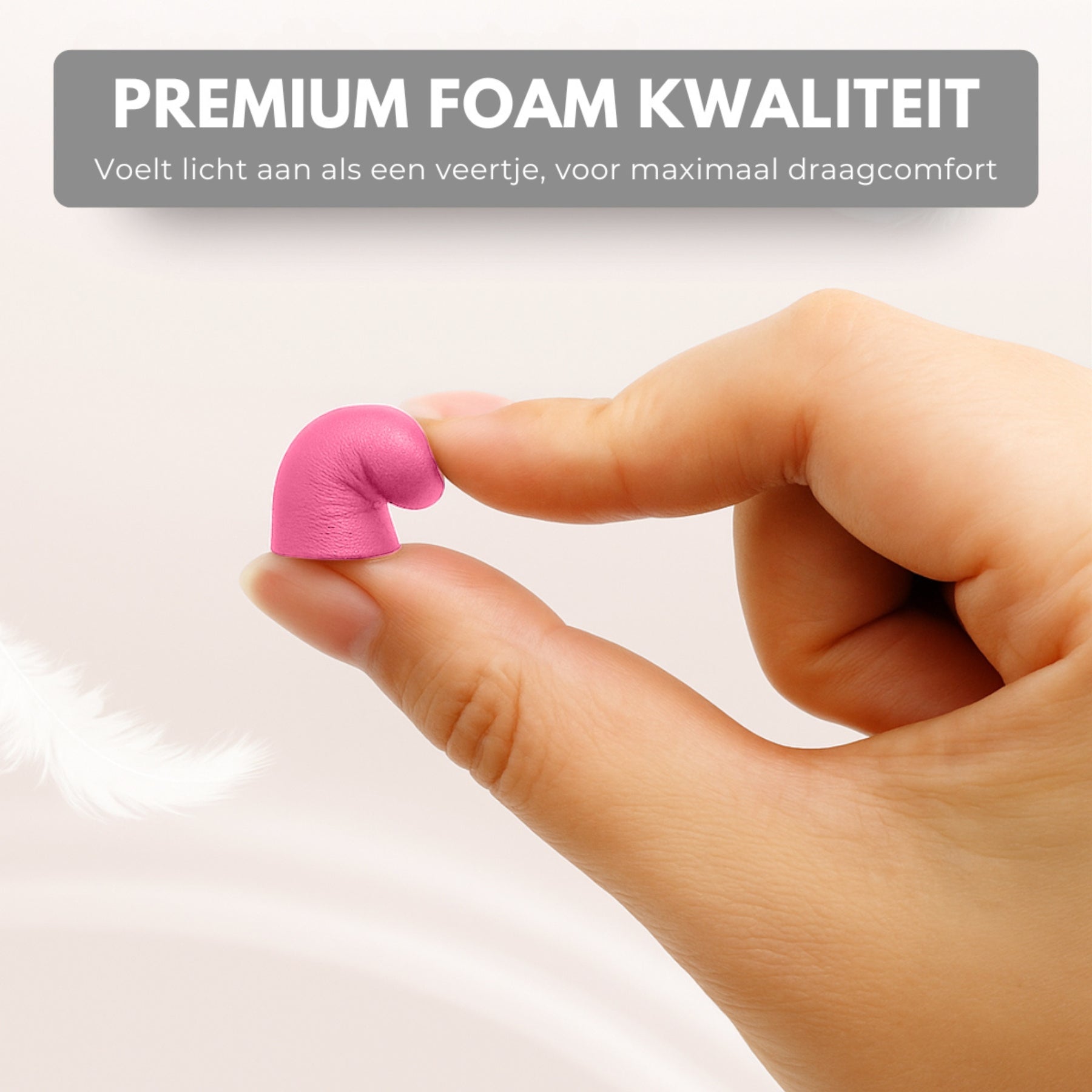 Boncy® Slaapoordoppen | 50 Stuks | Roze