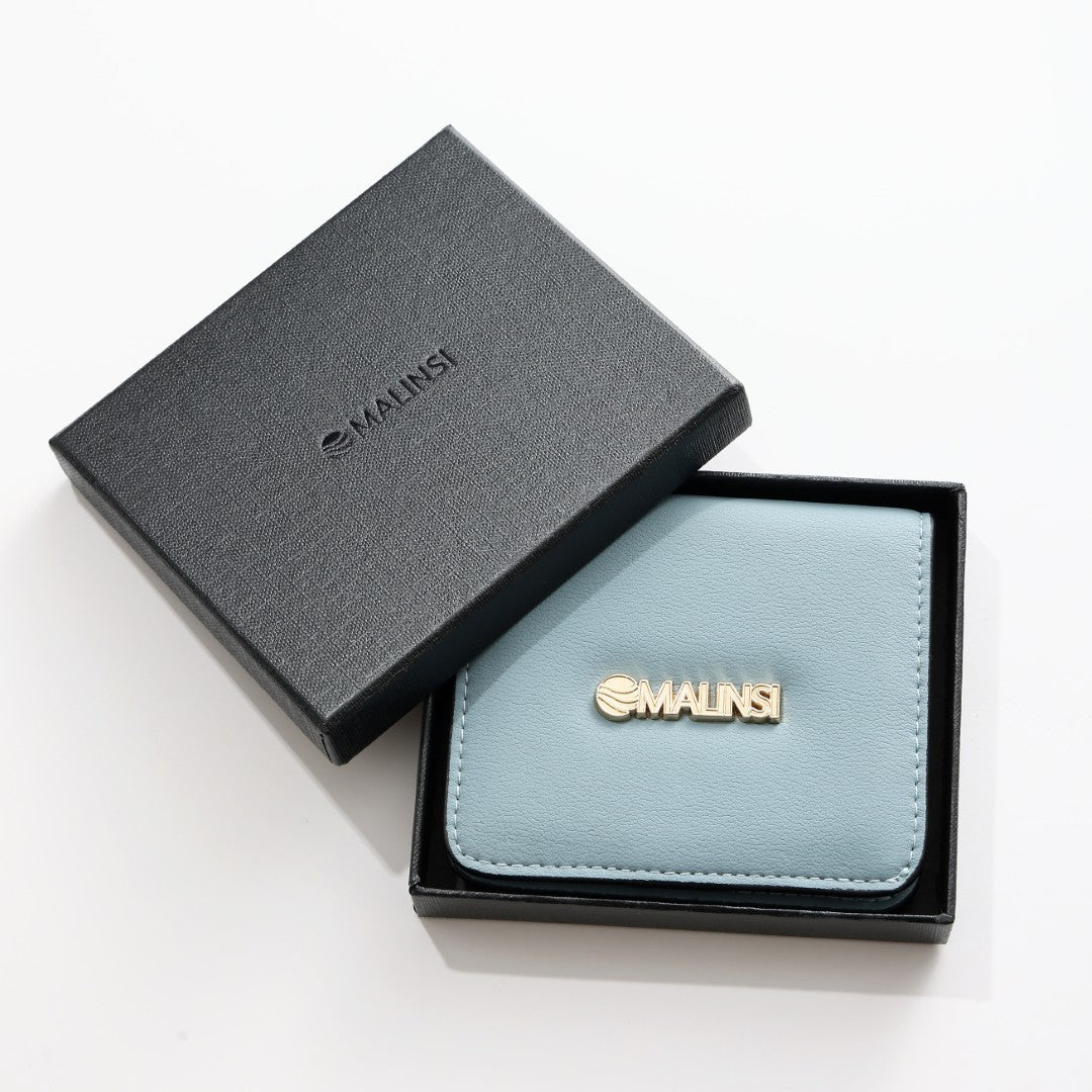 Portemonnee Dames | Blauw Billfold Compact