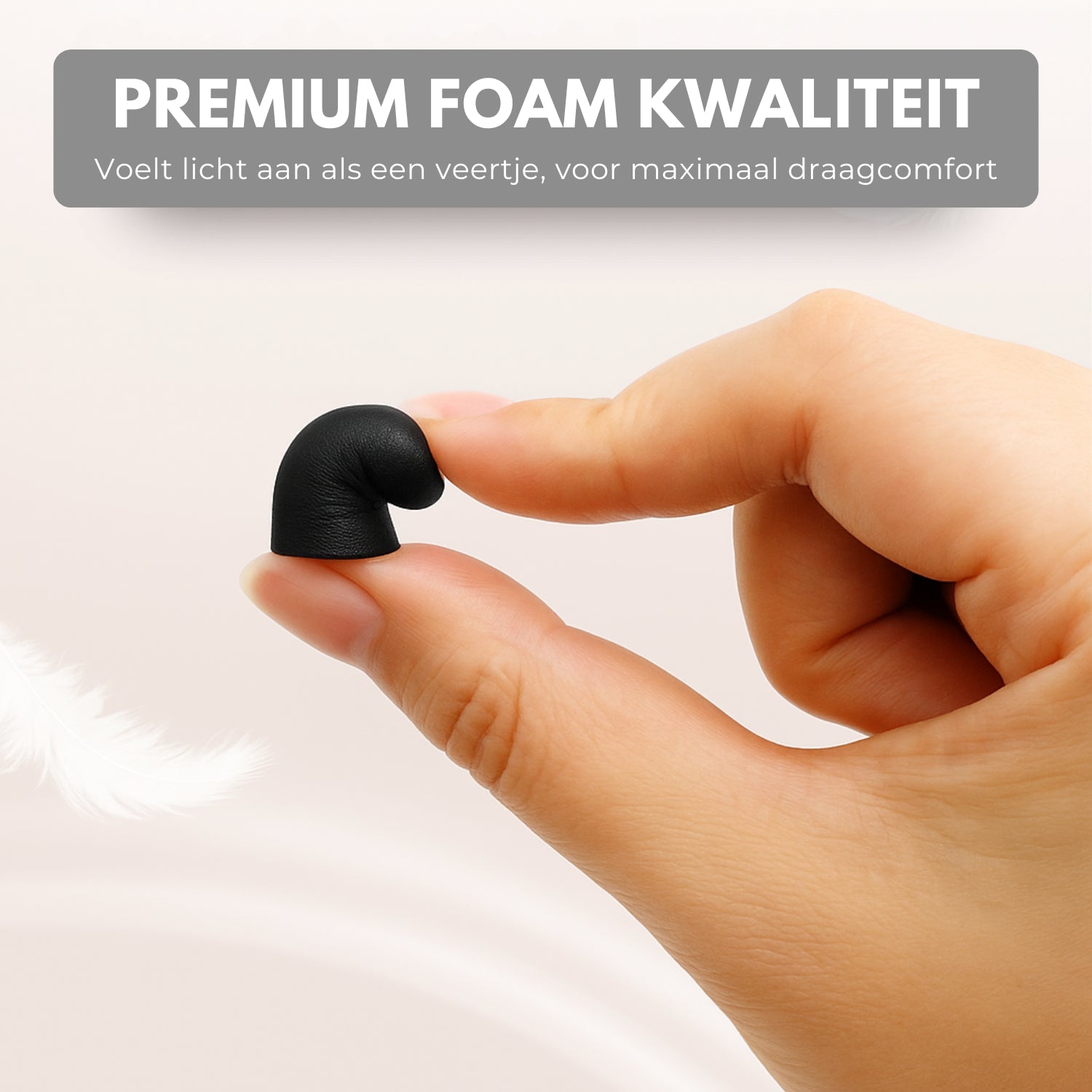 Boncy® Slaapoordoppen | 50 Stuks | Zwart