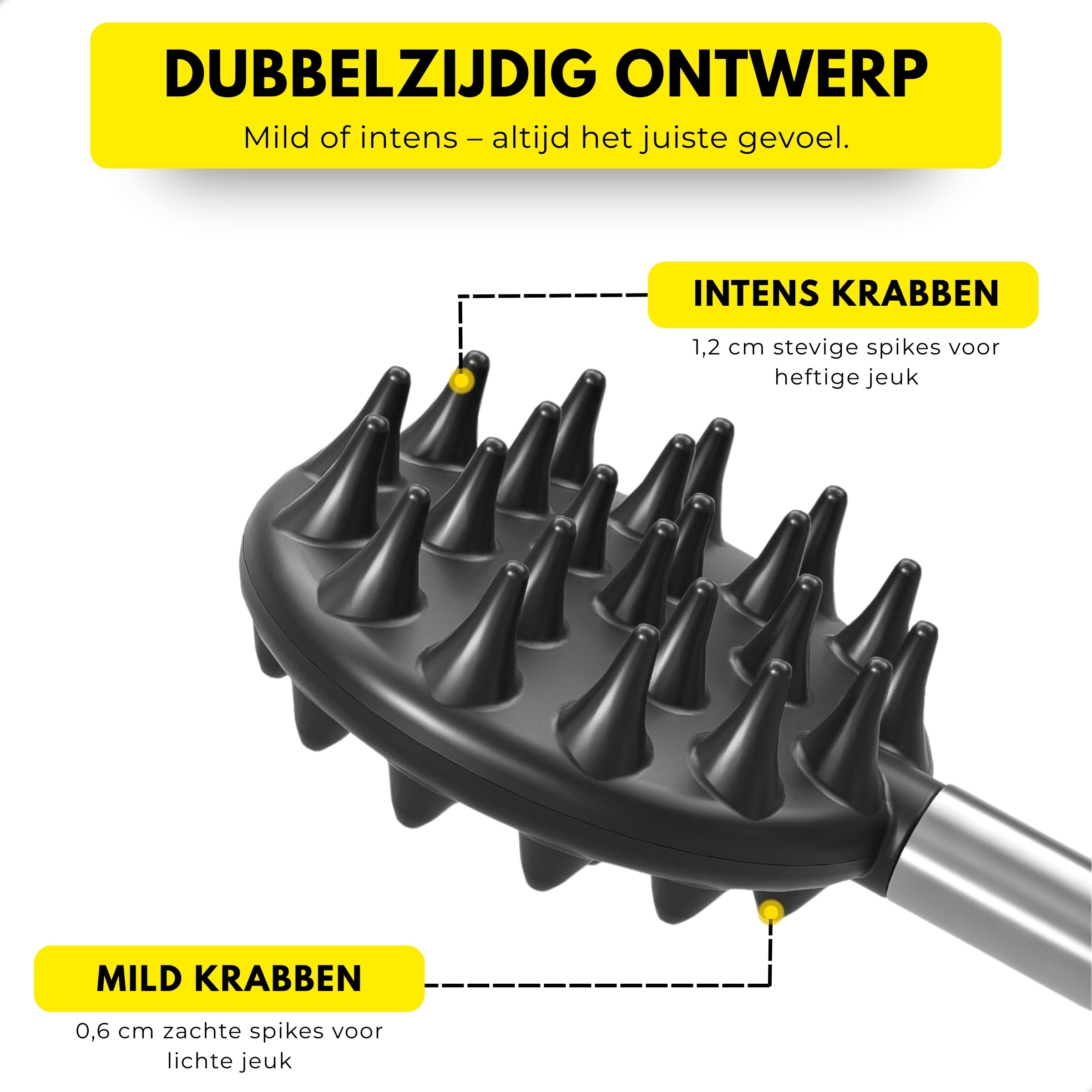 Boncy® Rugkrabber 4-Koppige Set