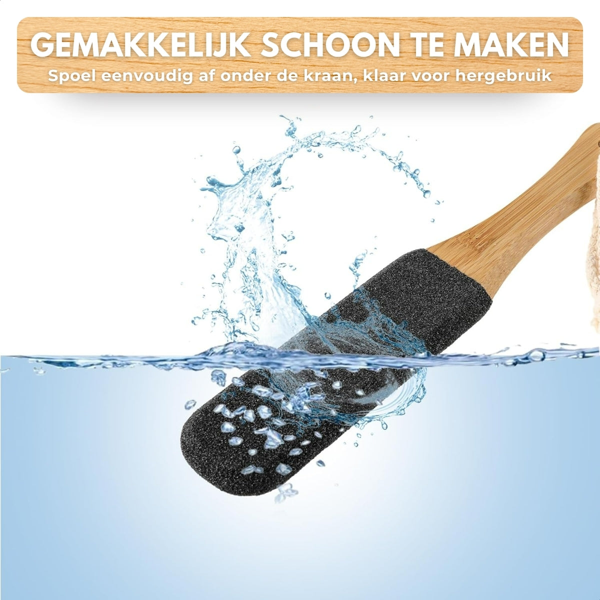 Boncy® Houten Eeltverwijderaars | 2-Pack