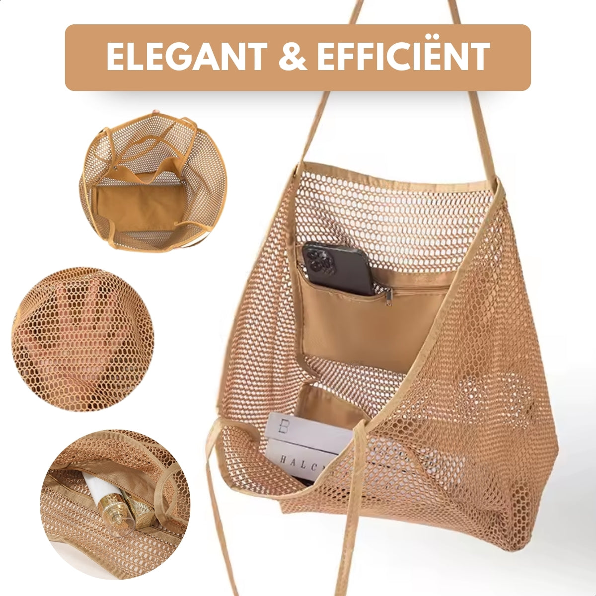 Boncy® Strandtas met Ritssluiting