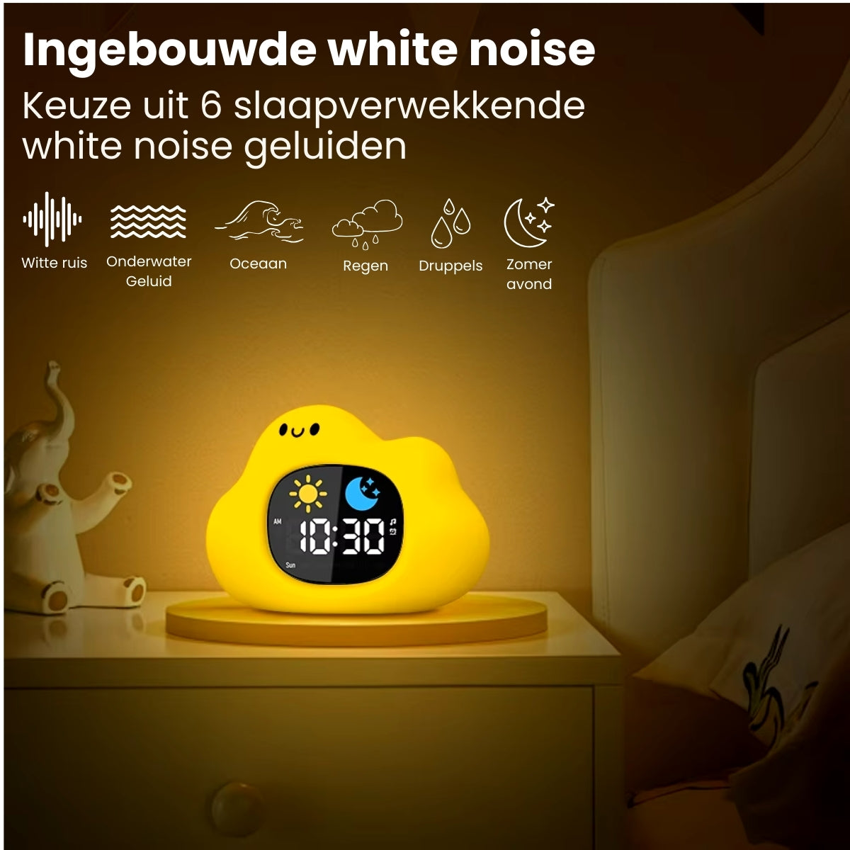 Slaaptrainer & Kinderwekker | Wolkje