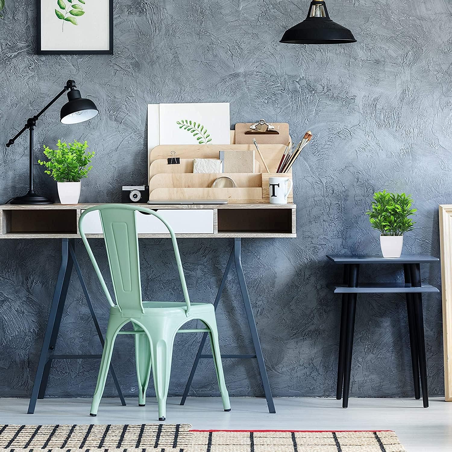 Premium Kunstplant | Plantjes In Pot | 4 Stuks