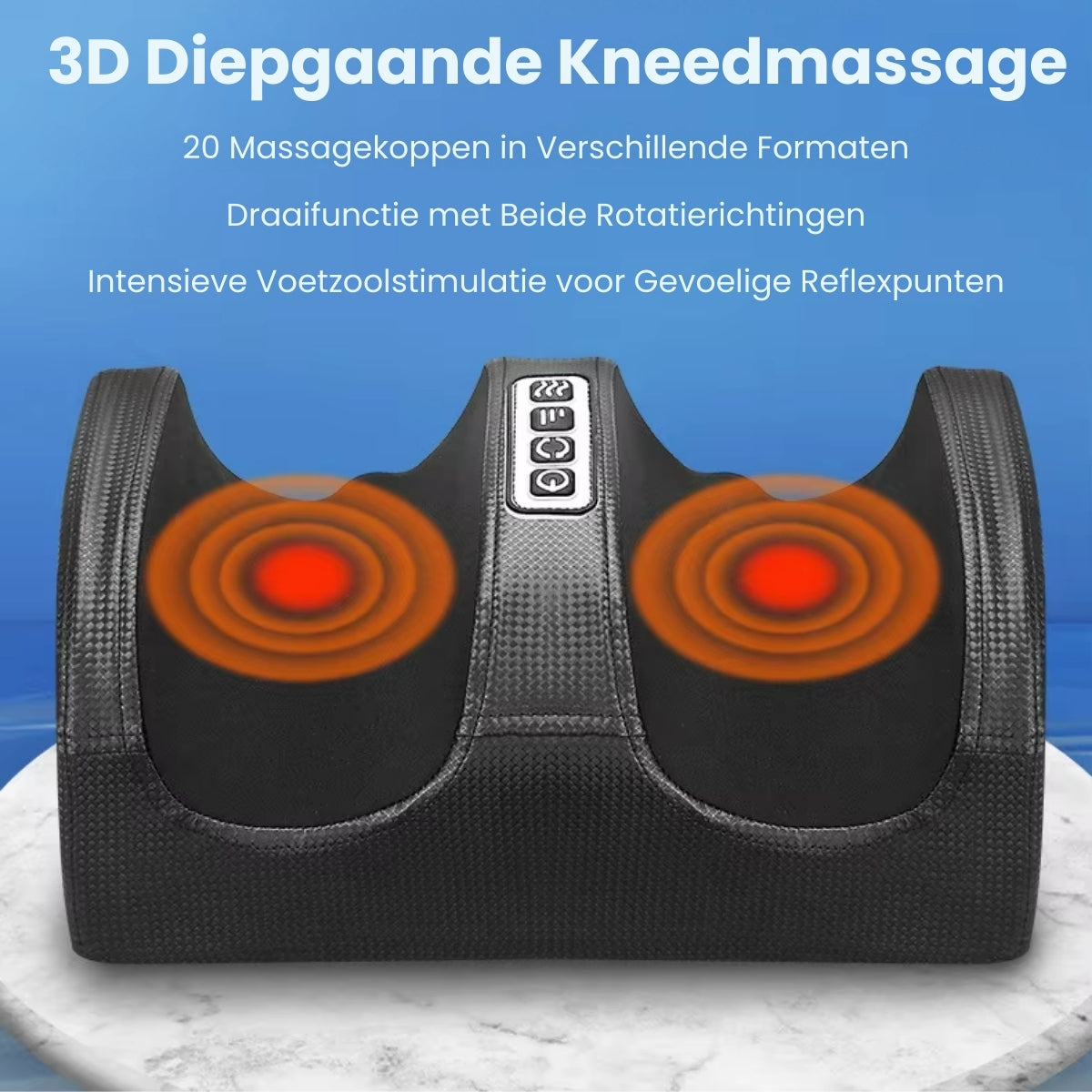 Elektrische Voetmassager Met Verwarmingsfunctie