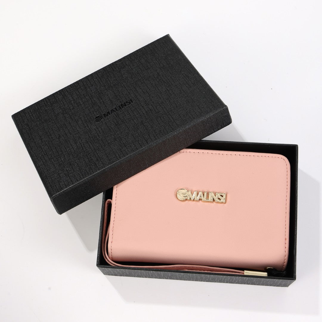 Portemonnee Dames | Roze Leaf