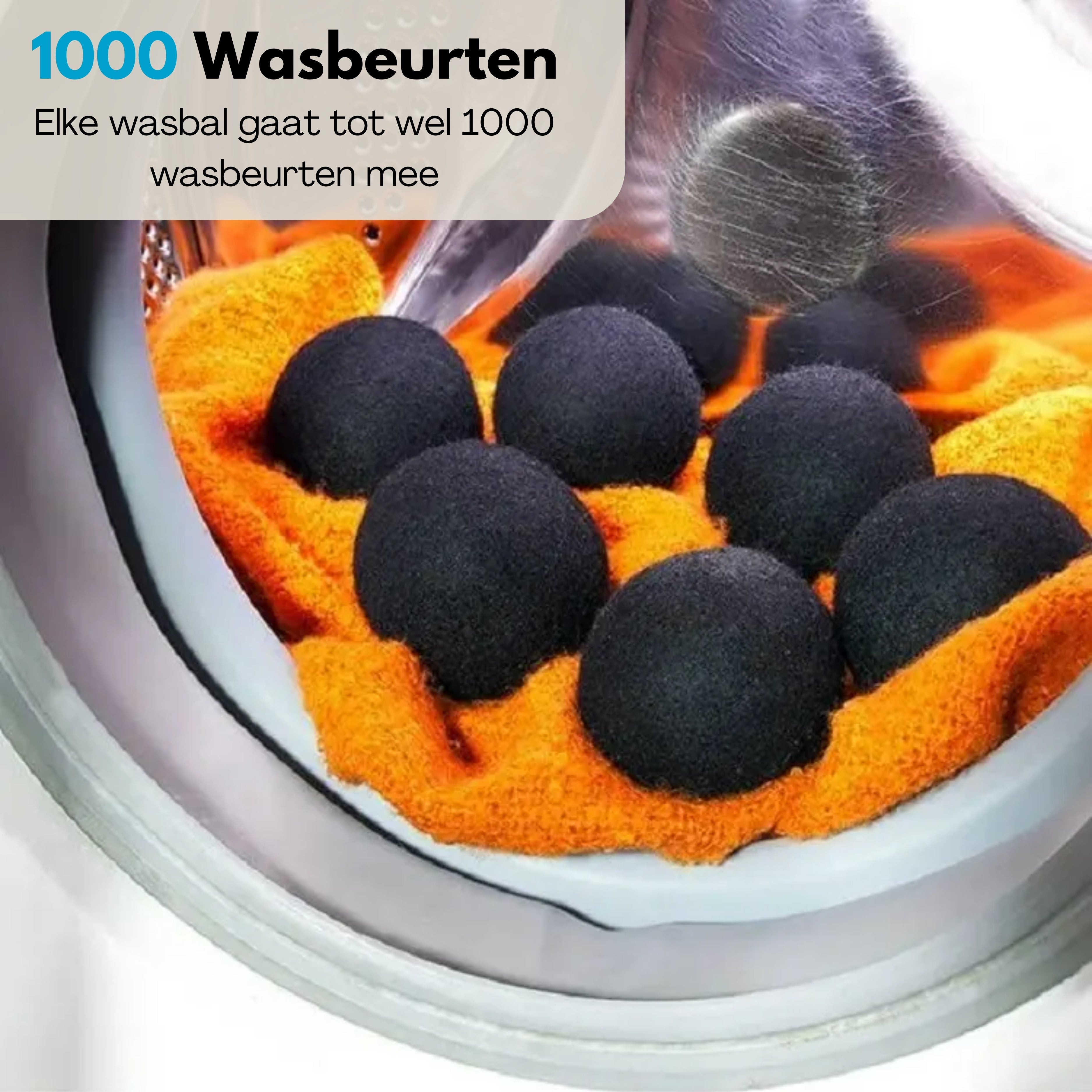 Boncy® Premium Drogerballen - 9 Stuks - Zwart