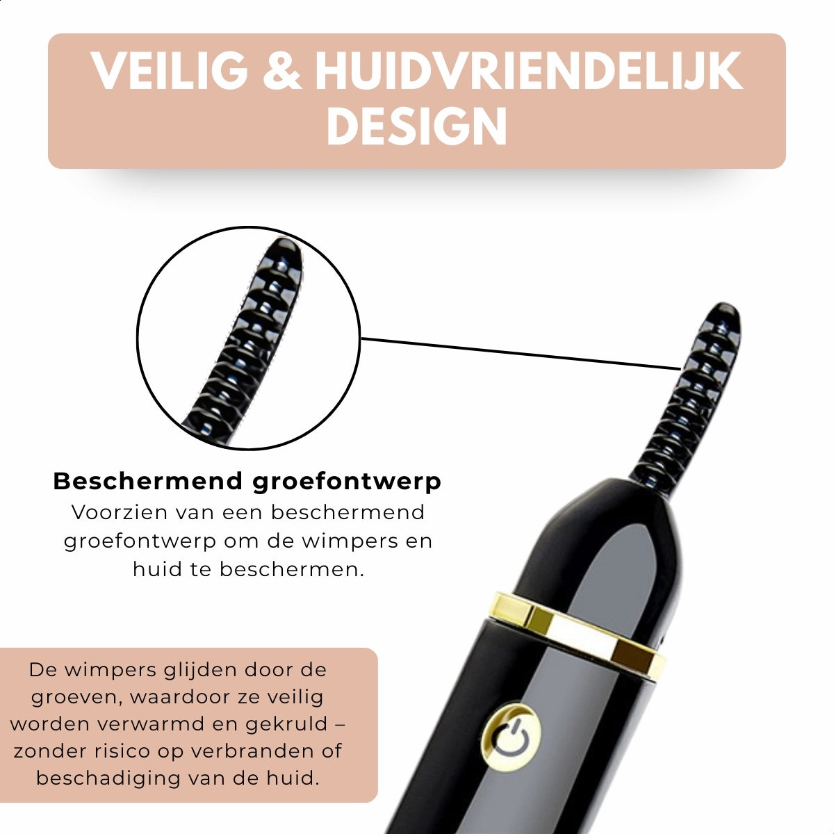 Boncy® Elektrische Wimperkruller Set