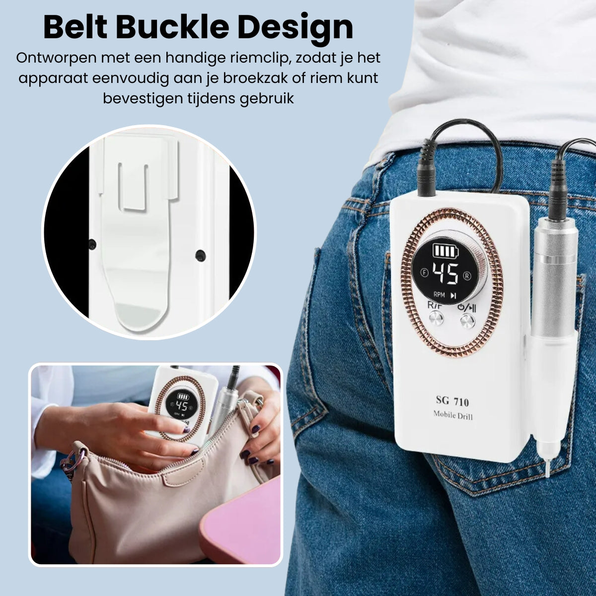 Elektrische Nagelvijl Set