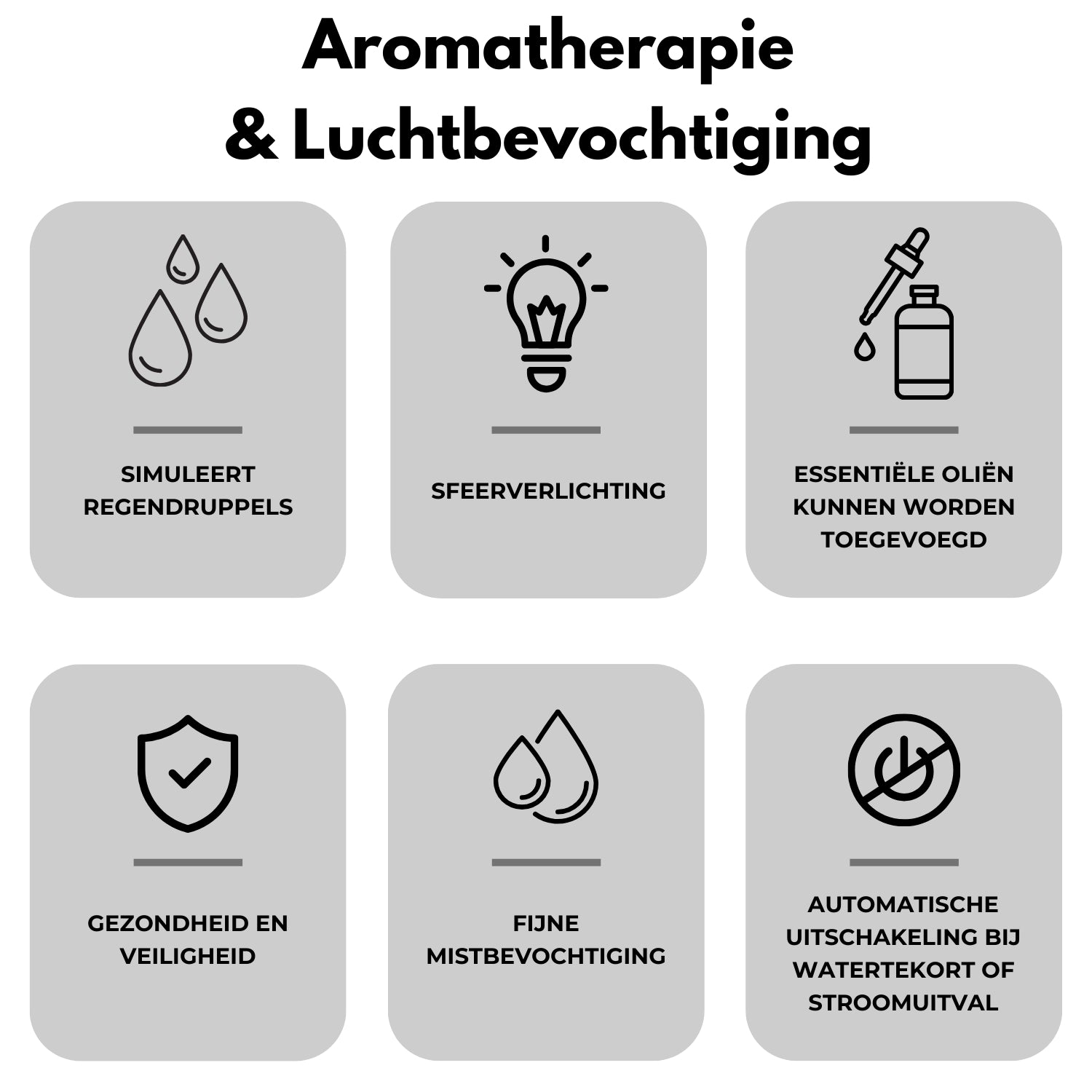 Boncy® Raindrop-Ufo Aroma Diffuser