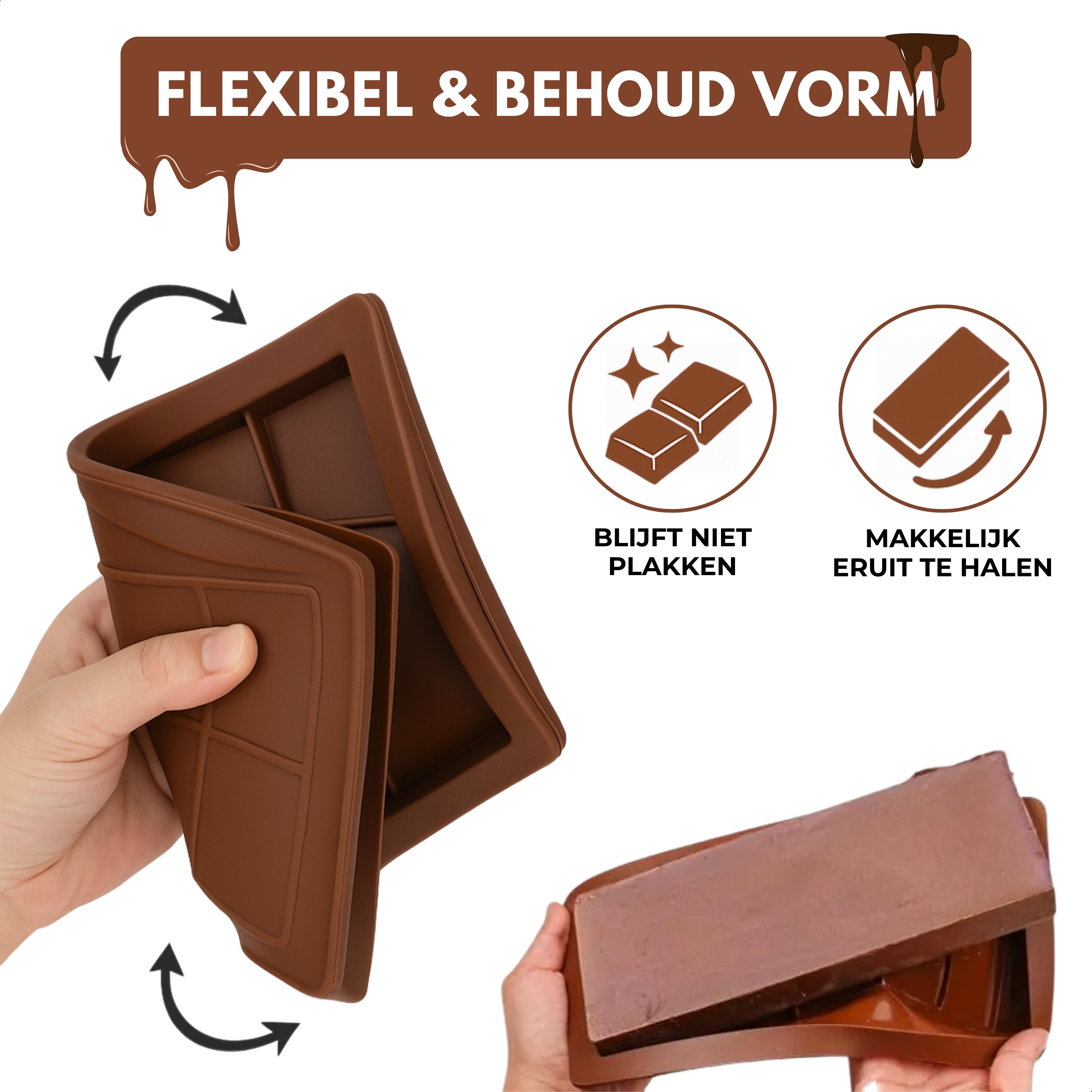 Boncy® Chocolade Mal | Grote Repen