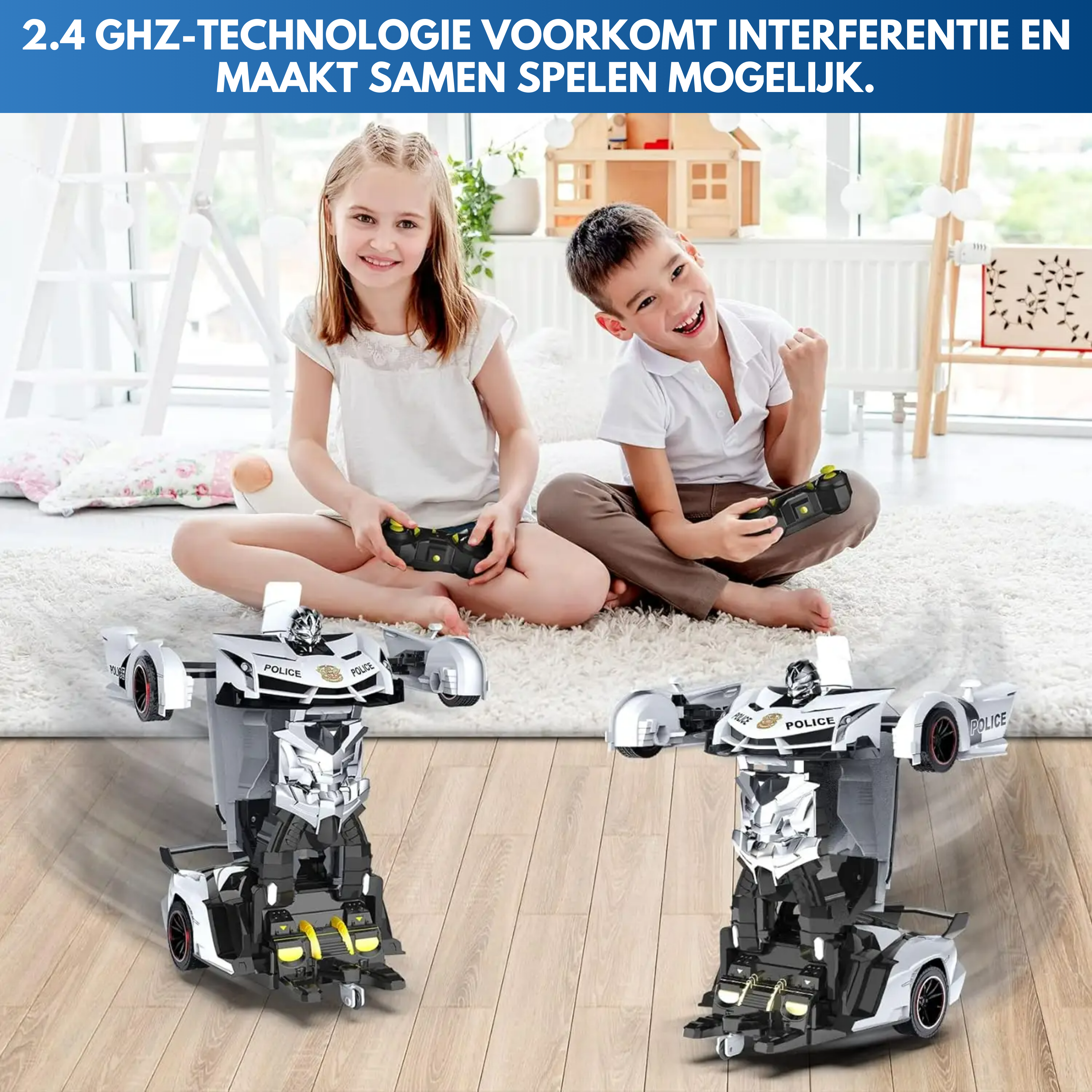 Bestuurbare Transformer Auto | Politie