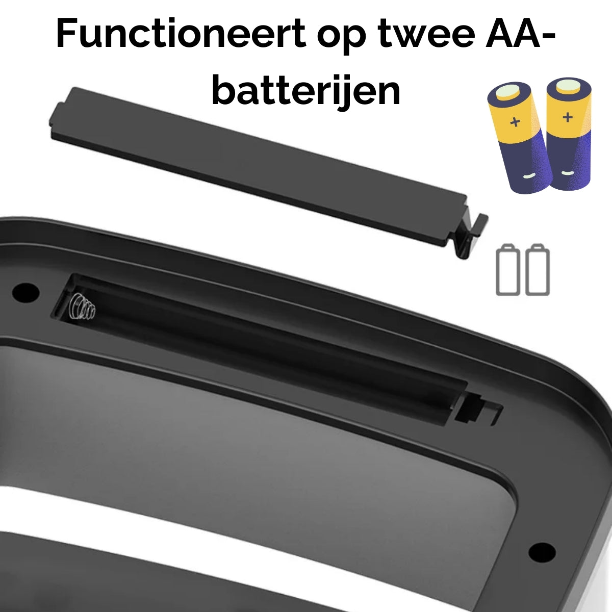 Prullenbak Met Sensor | 11 Liter | Wit