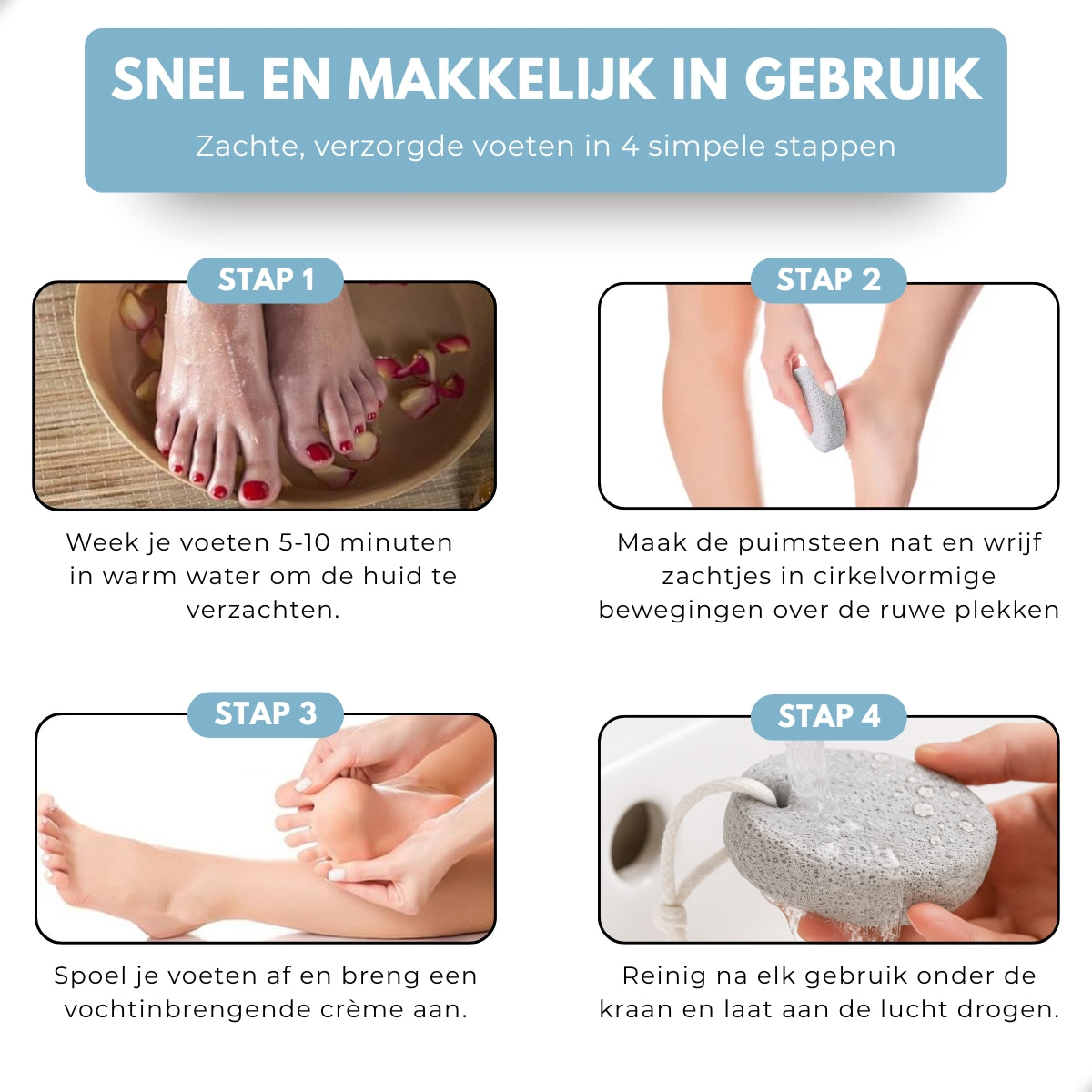 Boncy® Puimsteen Eeltverwijderaars | 2-Pack