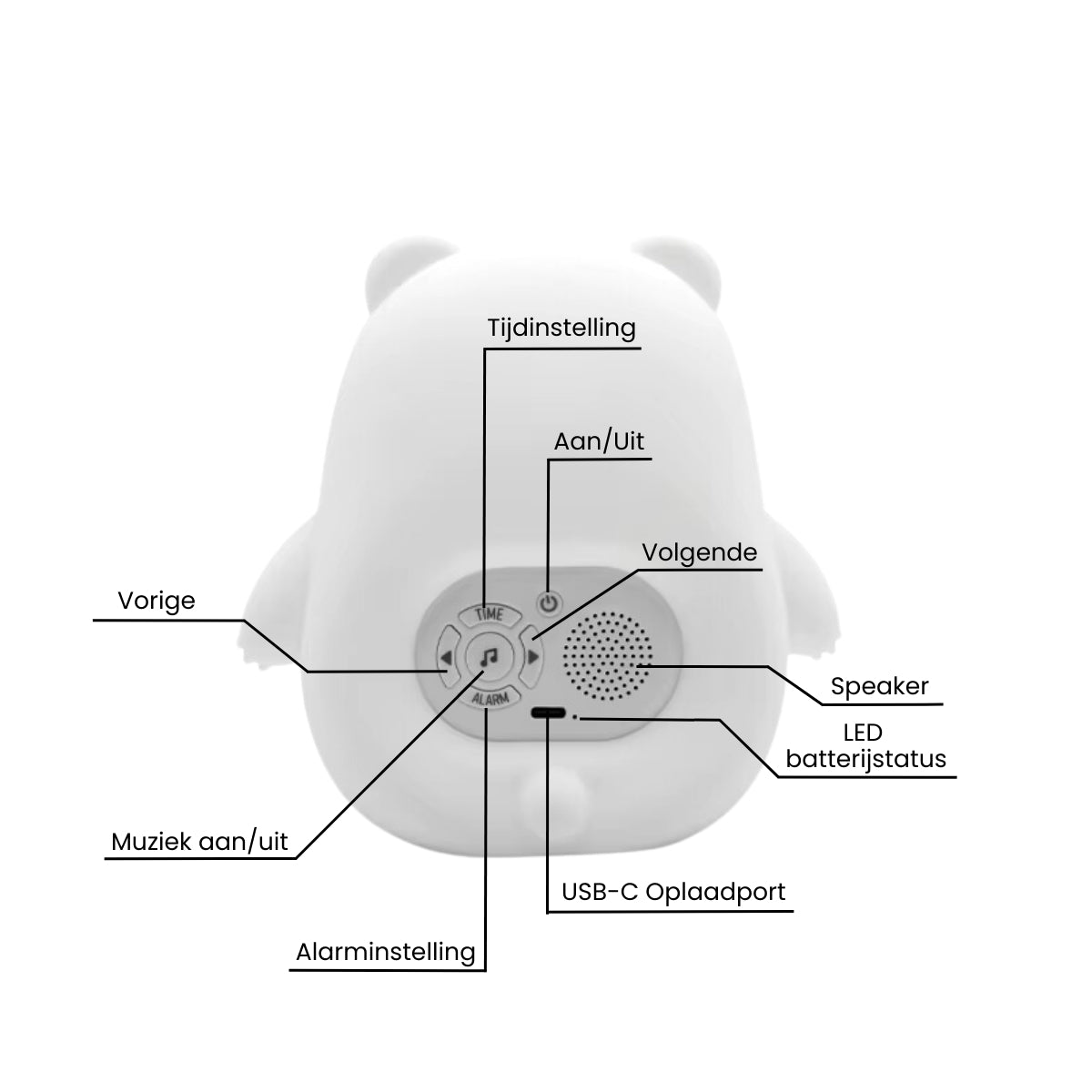 Slaaptrainer & Kinderwekker | Beertje