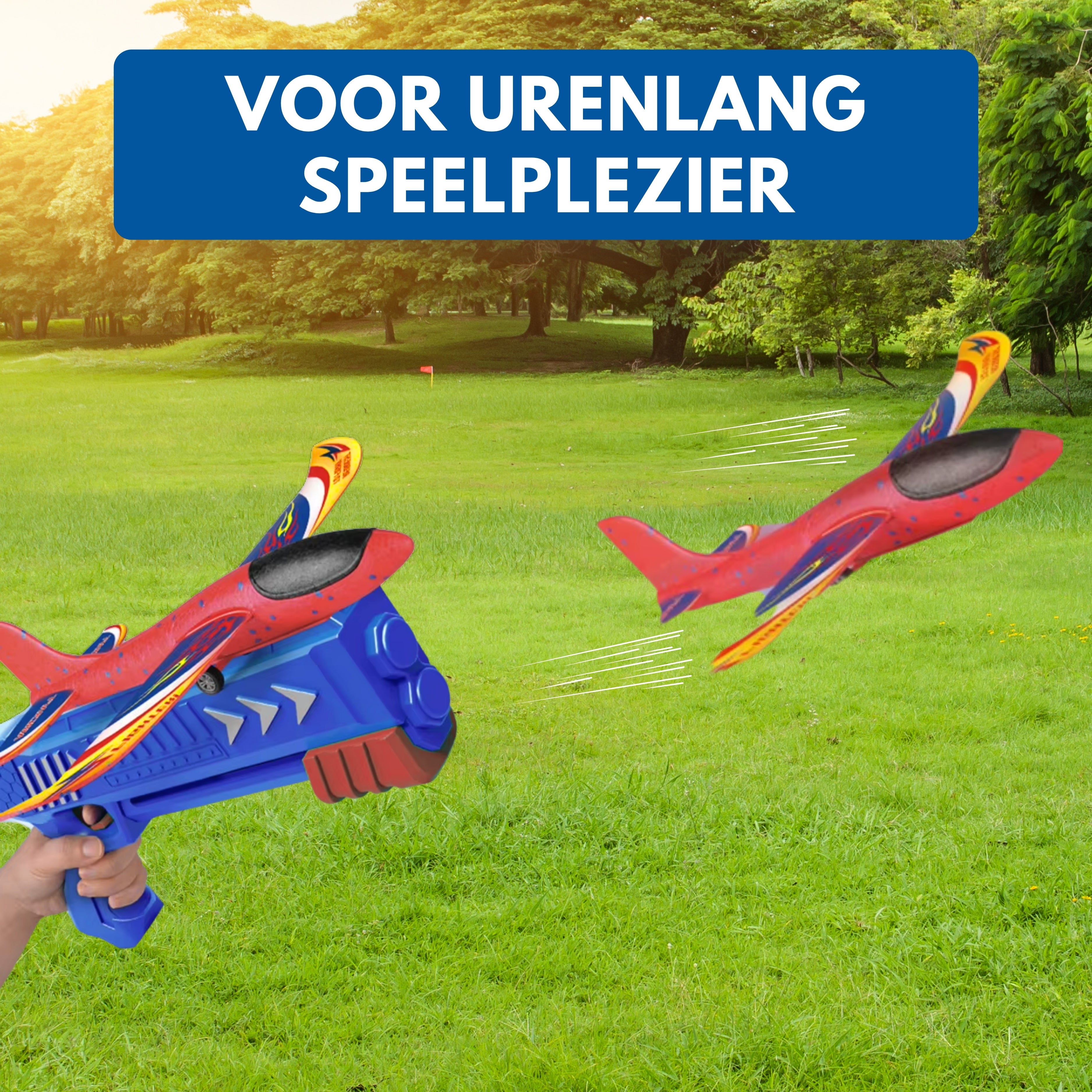 Boncy® Stuntpiloot Vliegtuig Launcher