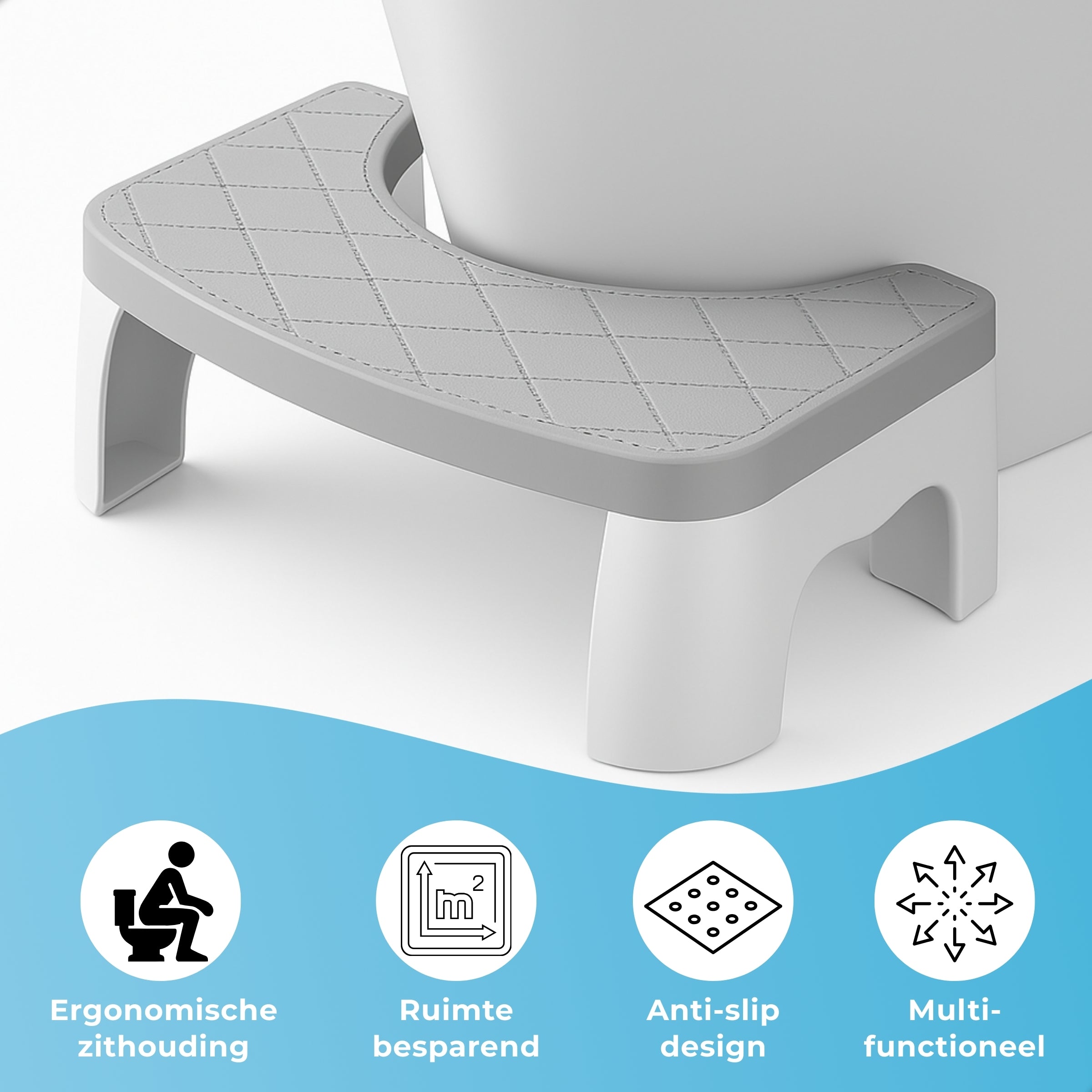 Boncy® Opstapkrukje voor WC