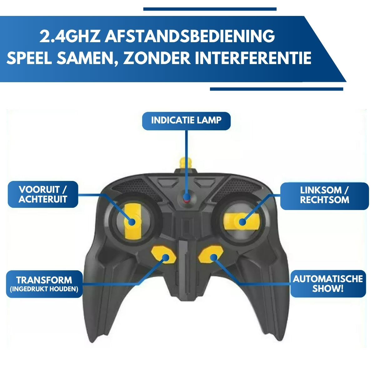 Bestuurbare Transformer Auto | Politie