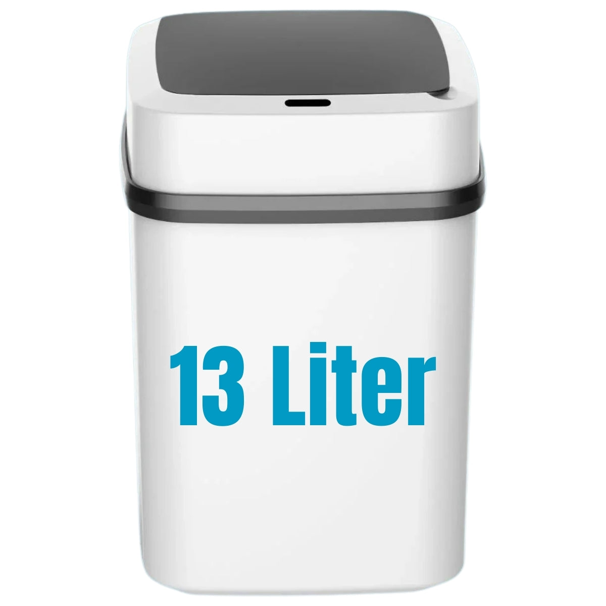 Prullenbak Met Sensor | 11 Liter | Wit