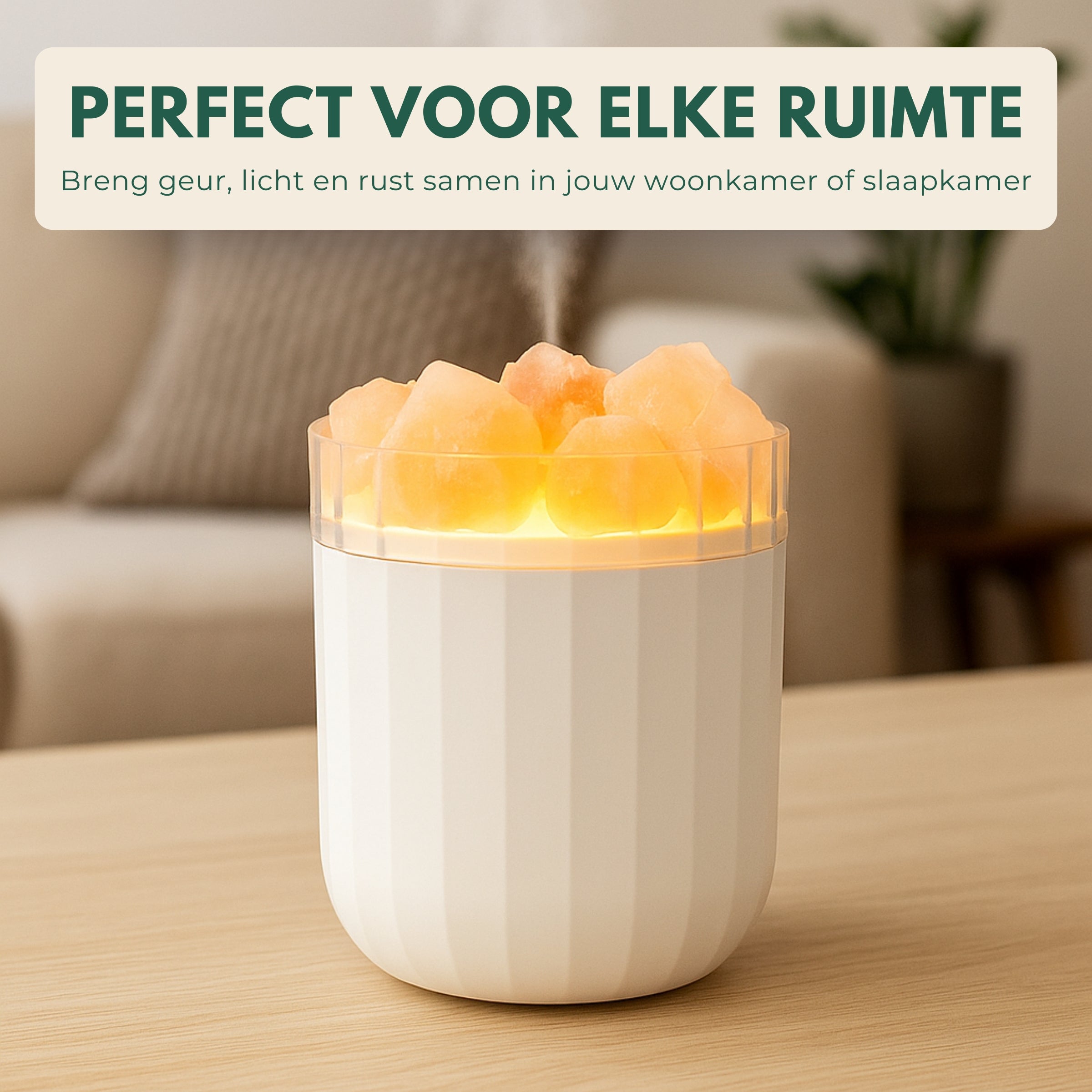 Boncy® Zoutsteen Aroma Diffuser