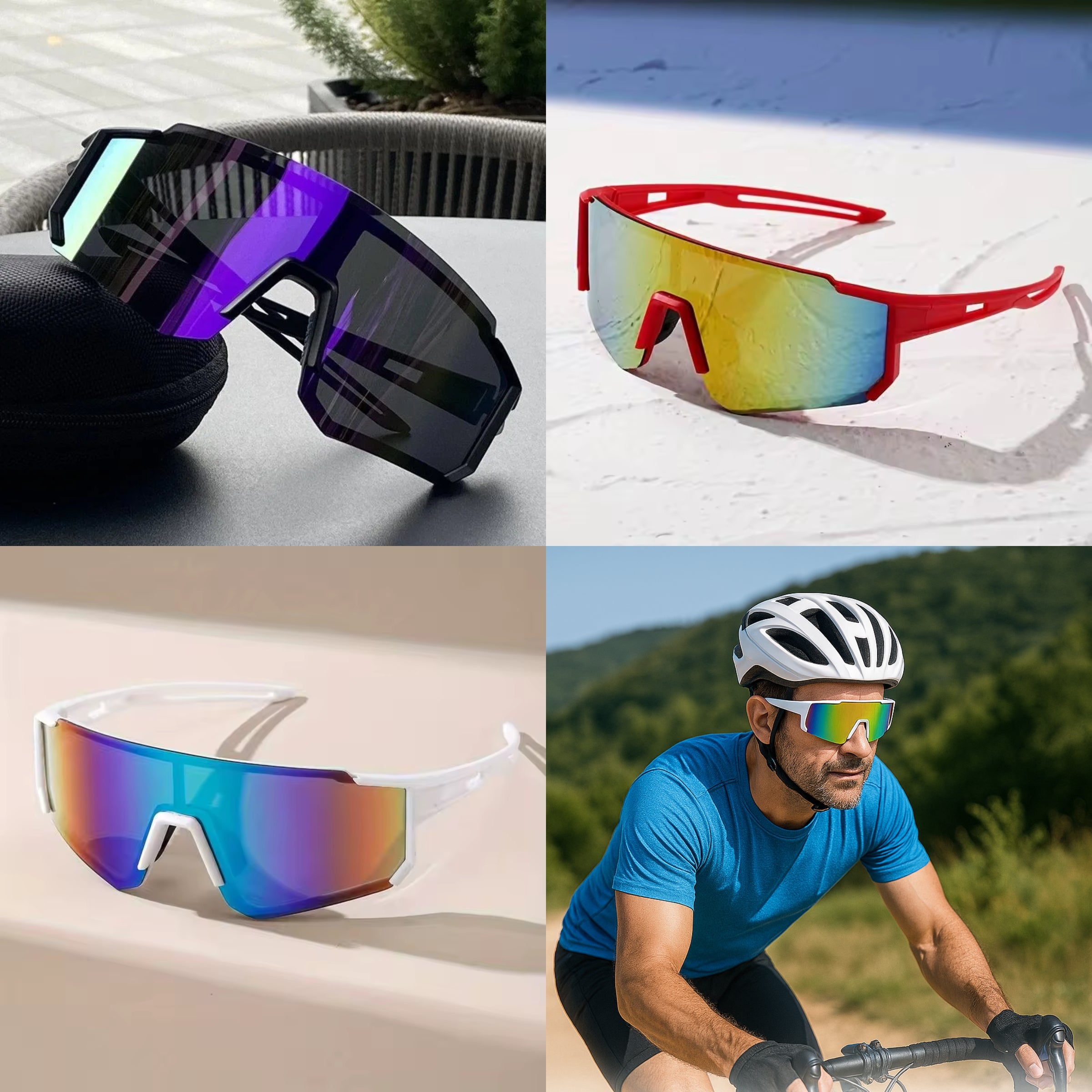 Boncy® Cyclone Zonnebrillen | 3-Pack