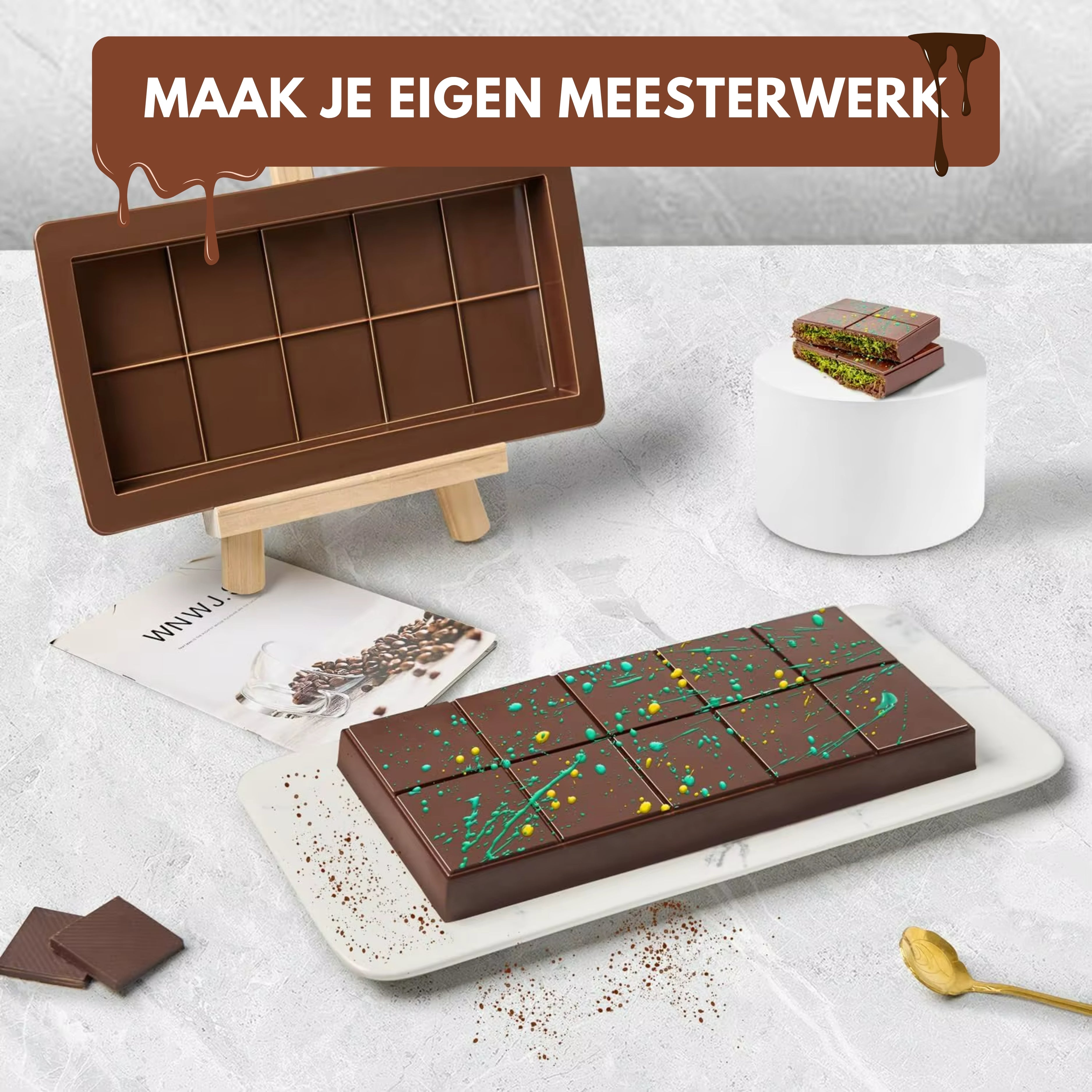 Boncy® Chocolade Mal | Grote Repen