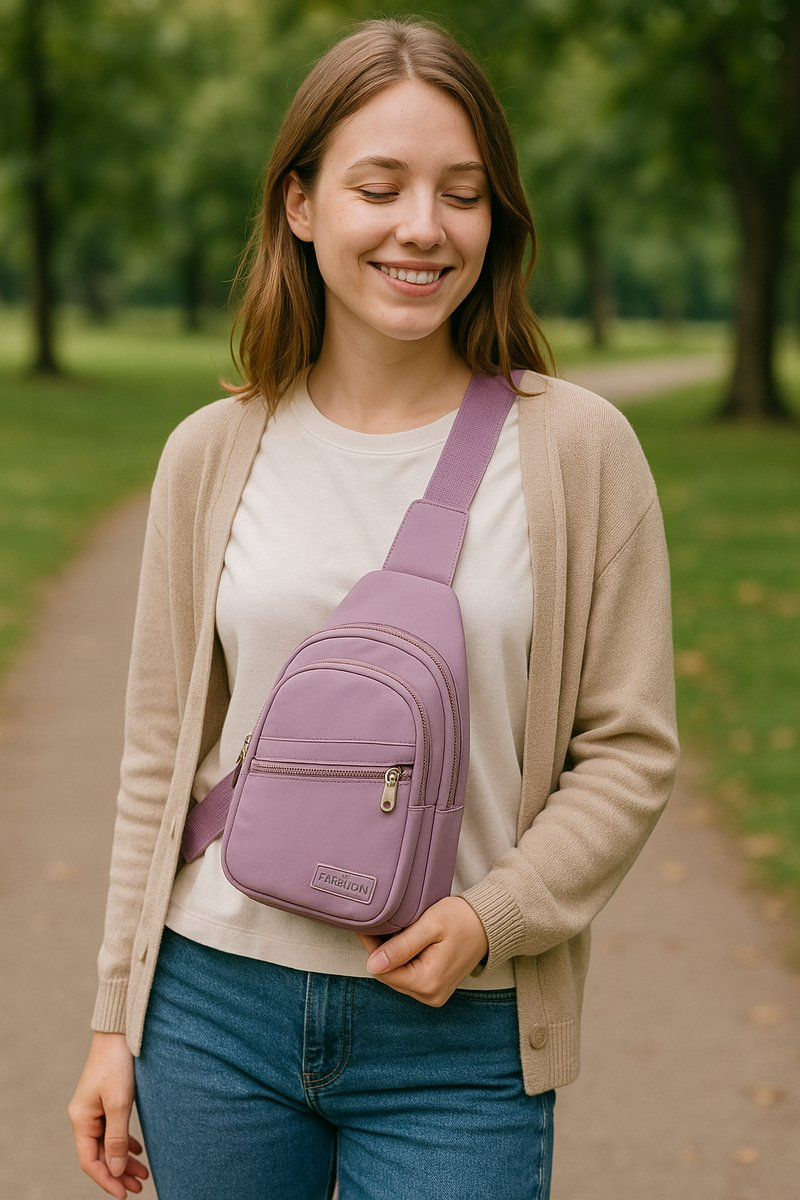 Boncy® Crossbody Schoudertas | Roze