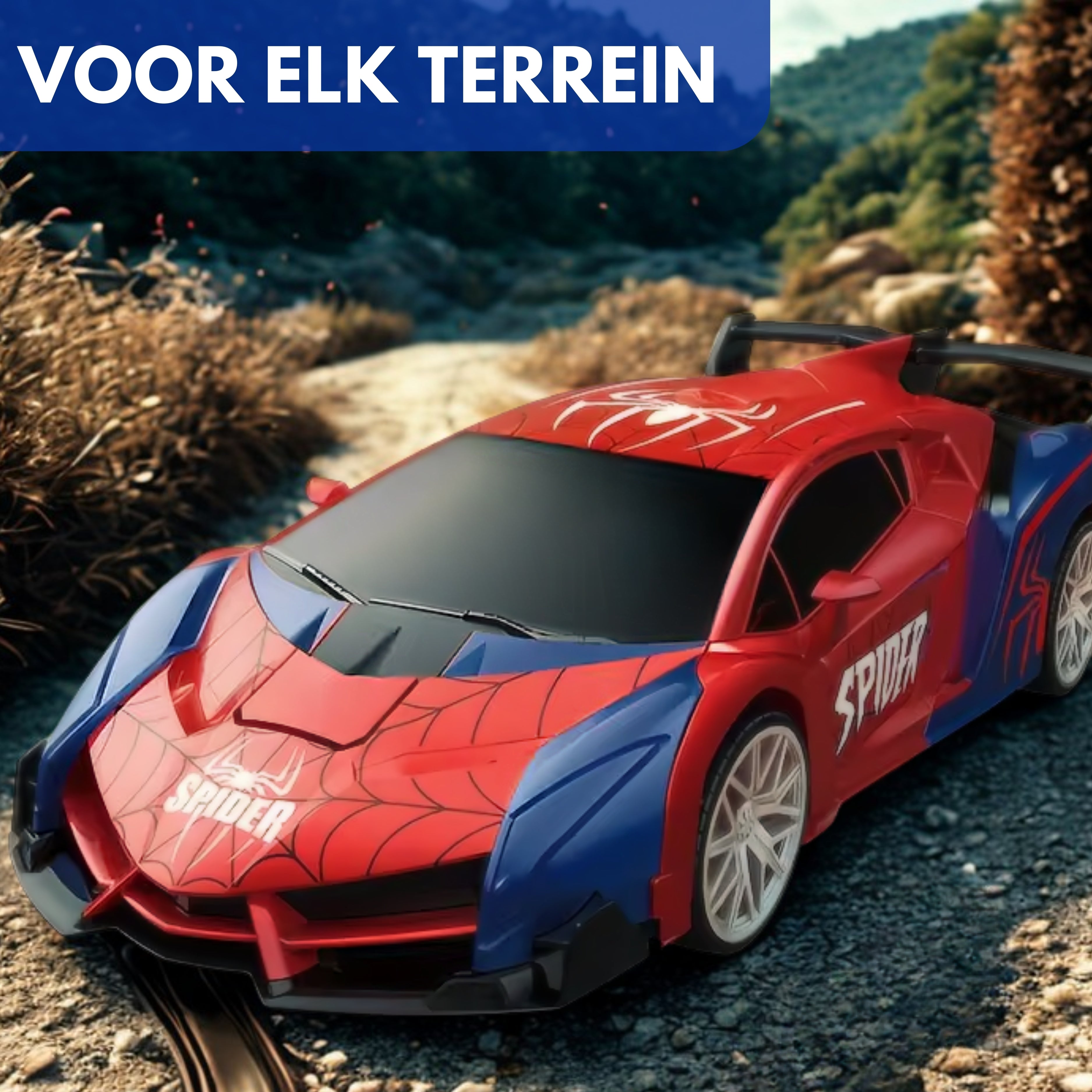Bestuurbare Transformer Auto | Spider
