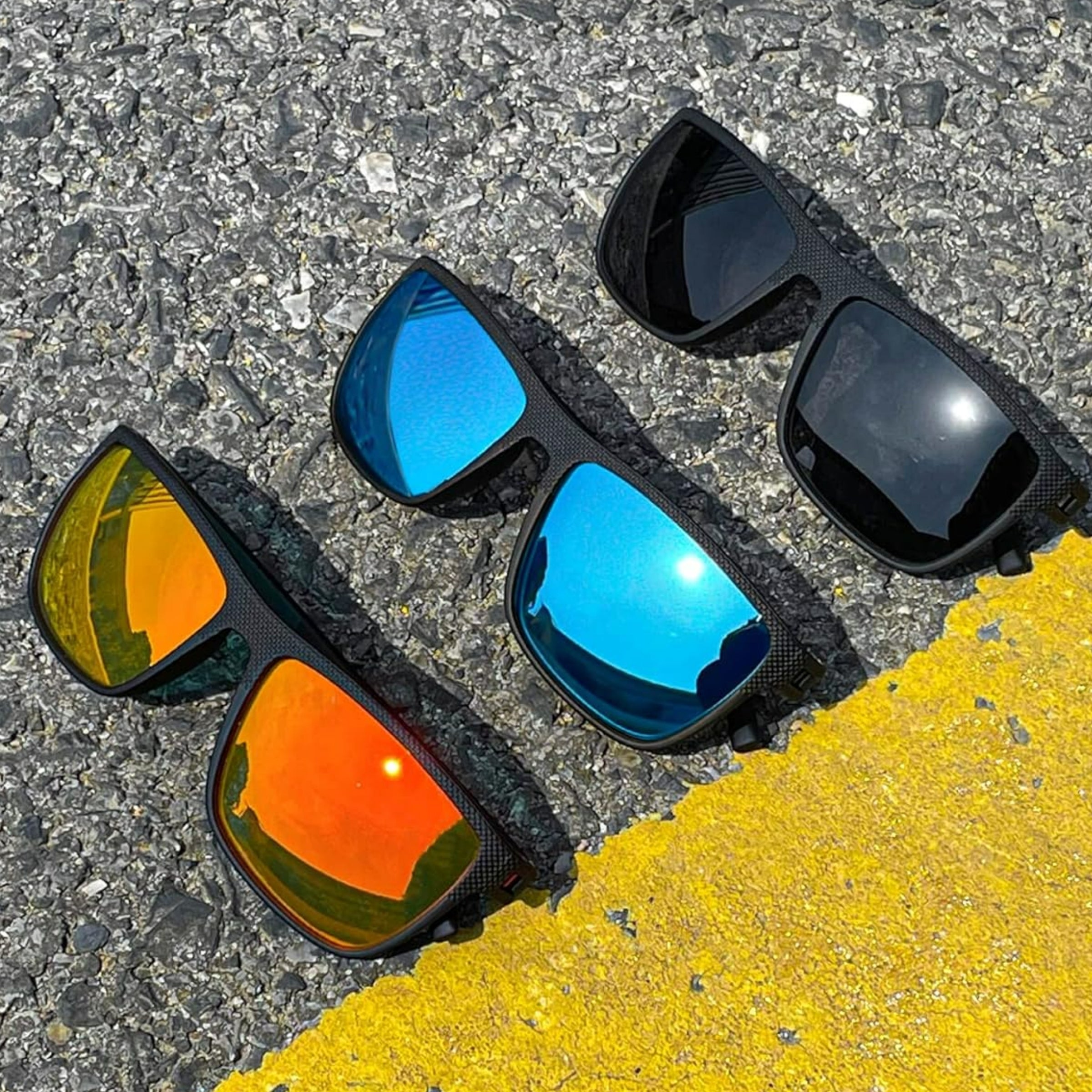 Boncy® Skyline Zonnebrillen | 3-Pack