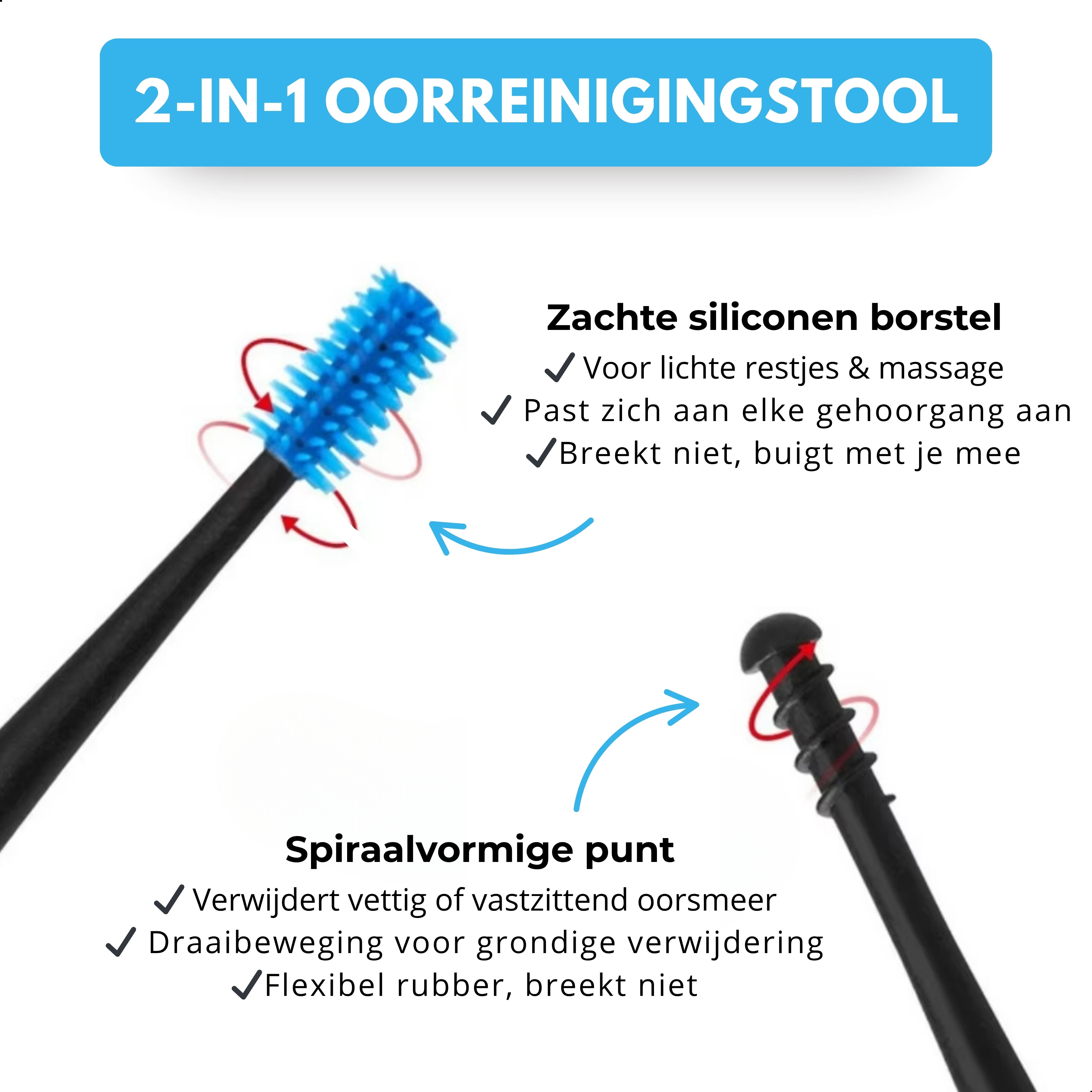 Boncy® Oorsmeer verwijderaar